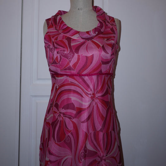 Silk Swirl Dress (S)