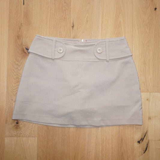 Buttoned Miniskirt (S)