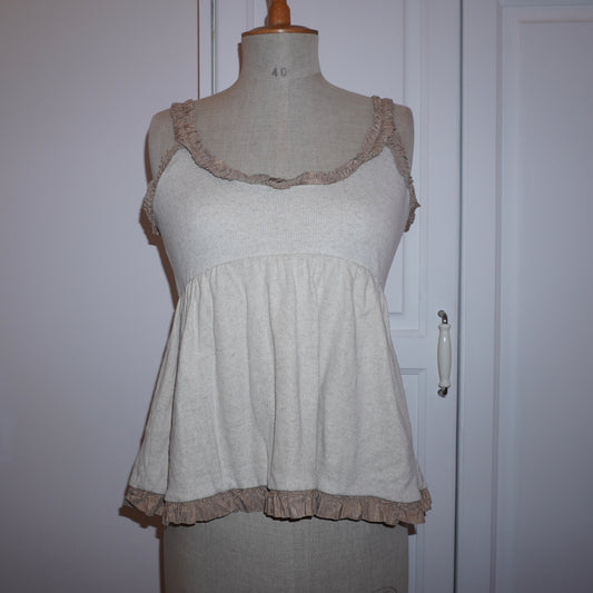 Miu Miu Ruffle Top (S)