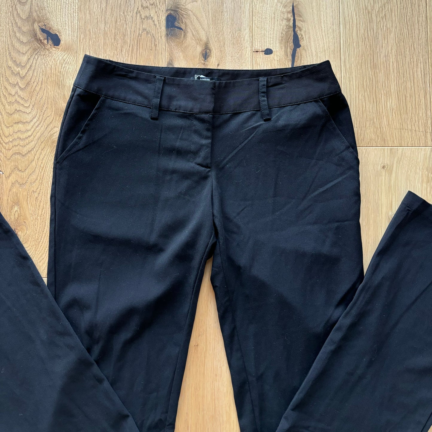 Black bootcut trousers (eu36)