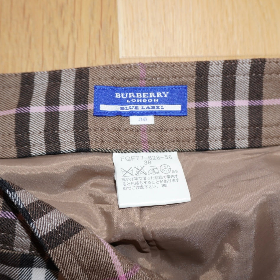 Burberry Plaid Trousers (XS)