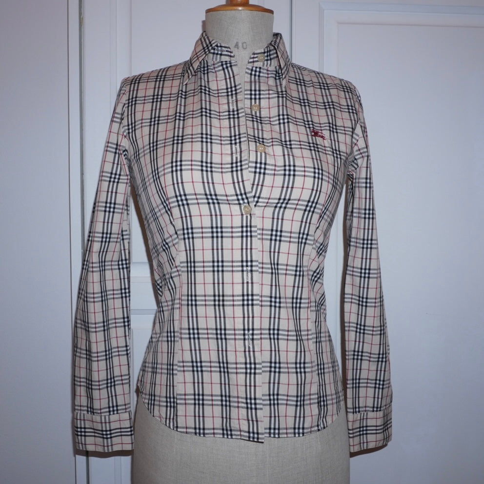 Burberry Novacheck Blouse (XS)