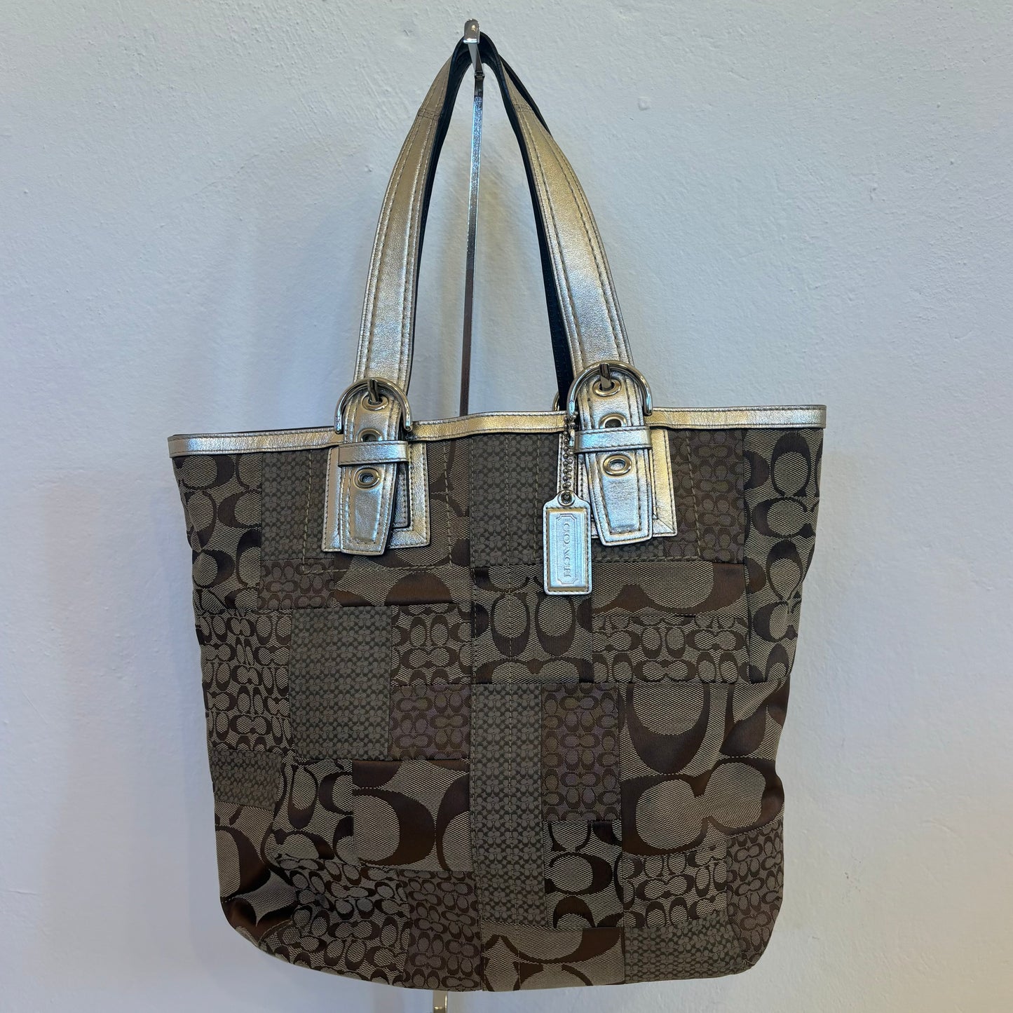 Coach Monogram Tote Purse