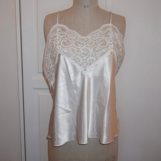 Satin Lace Cami Top (XL)