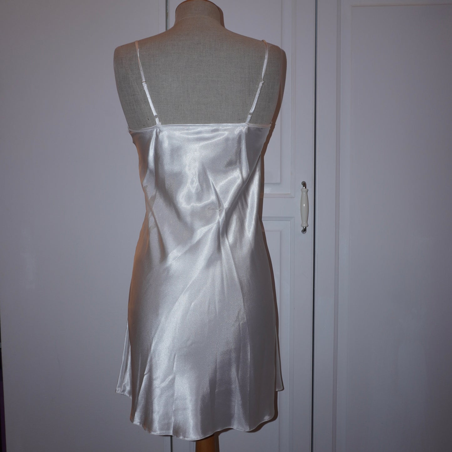 Satin Slip Dress (S)