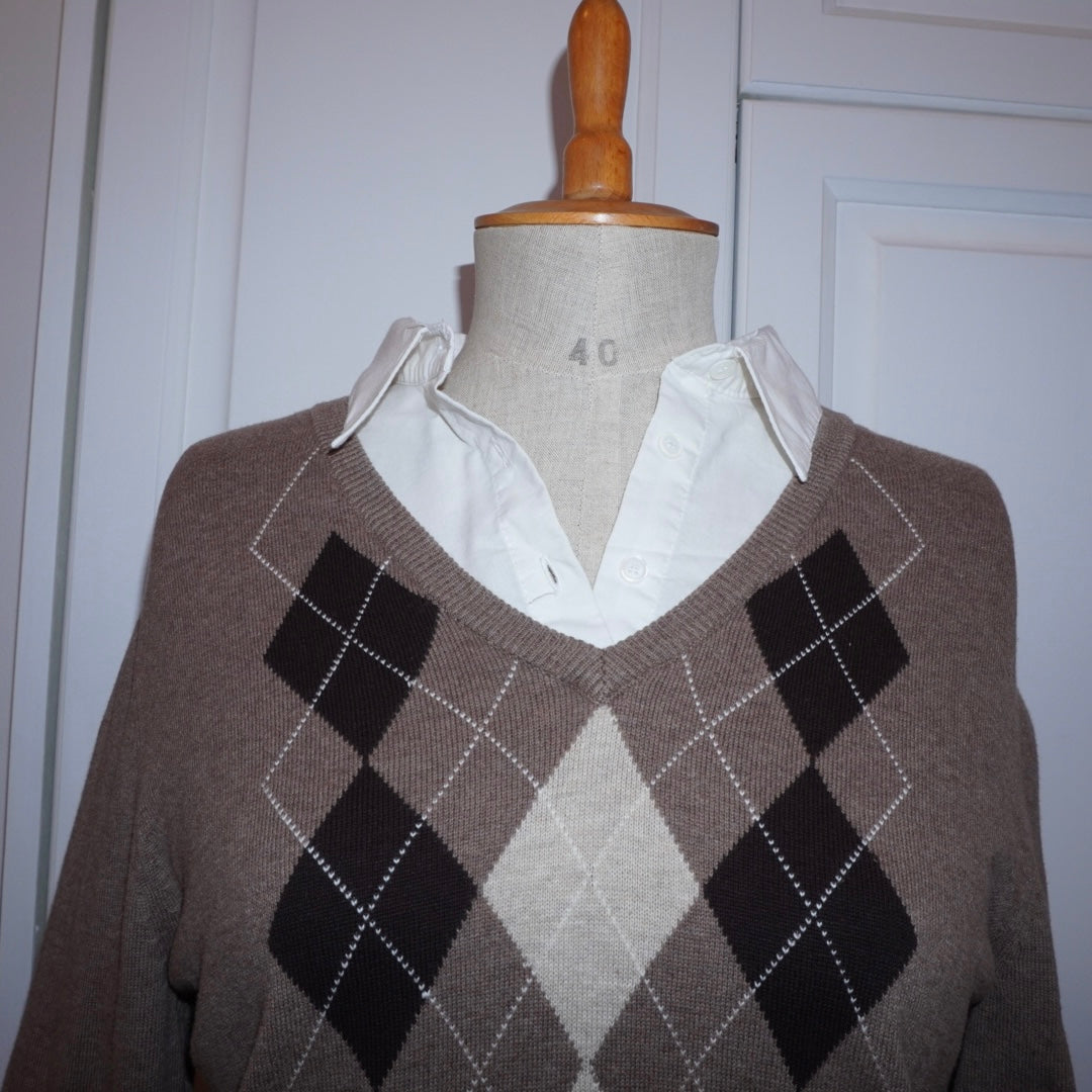 Argyle Sweater (M)