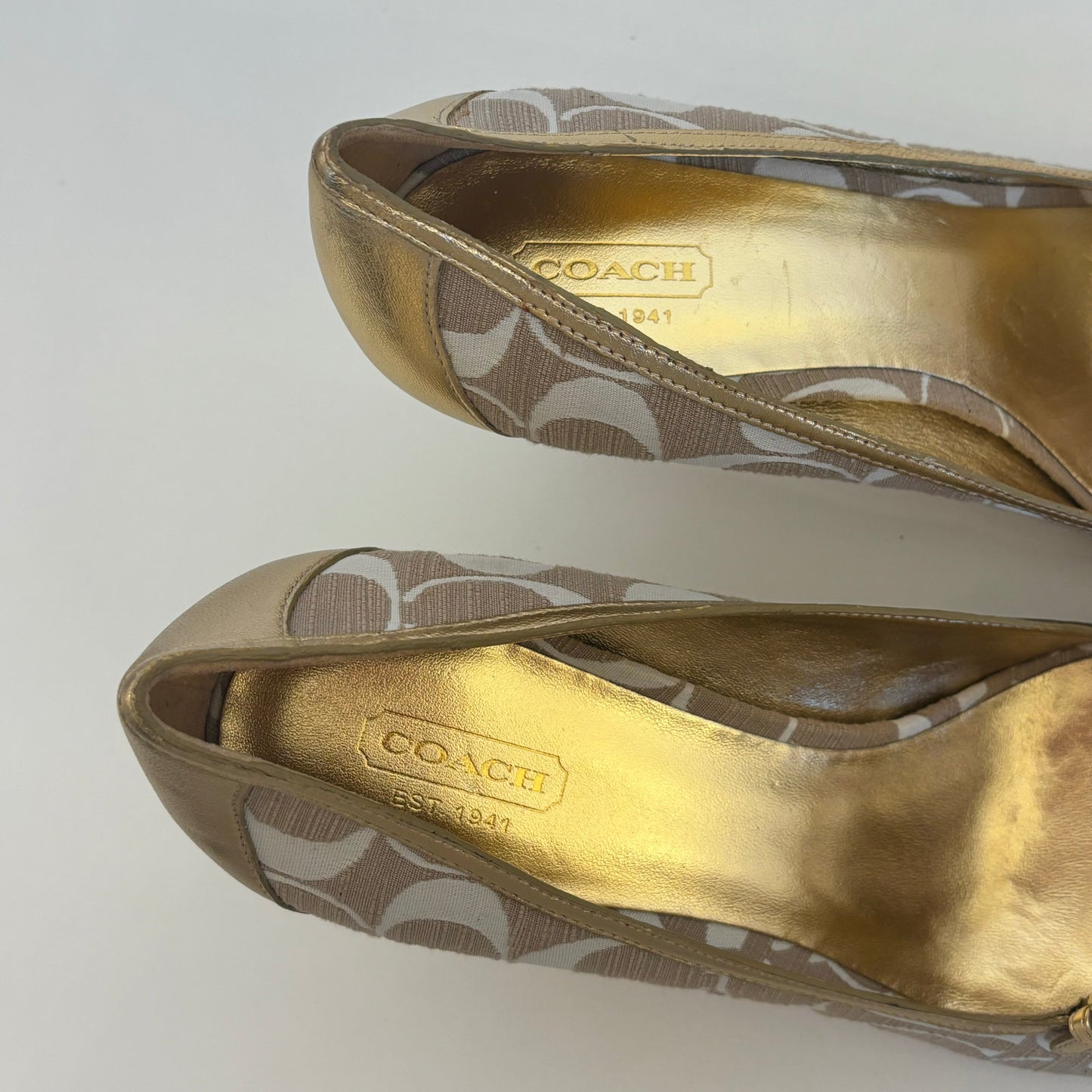 Coach Monogram Heels (39)