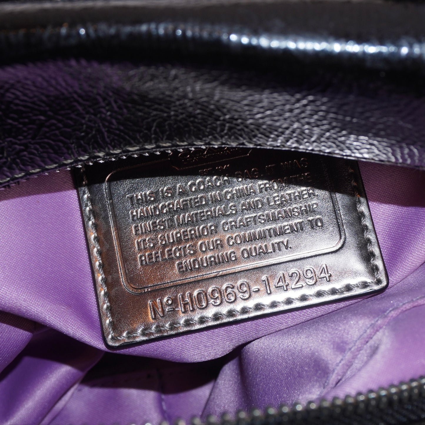 Coach Monogram Purse