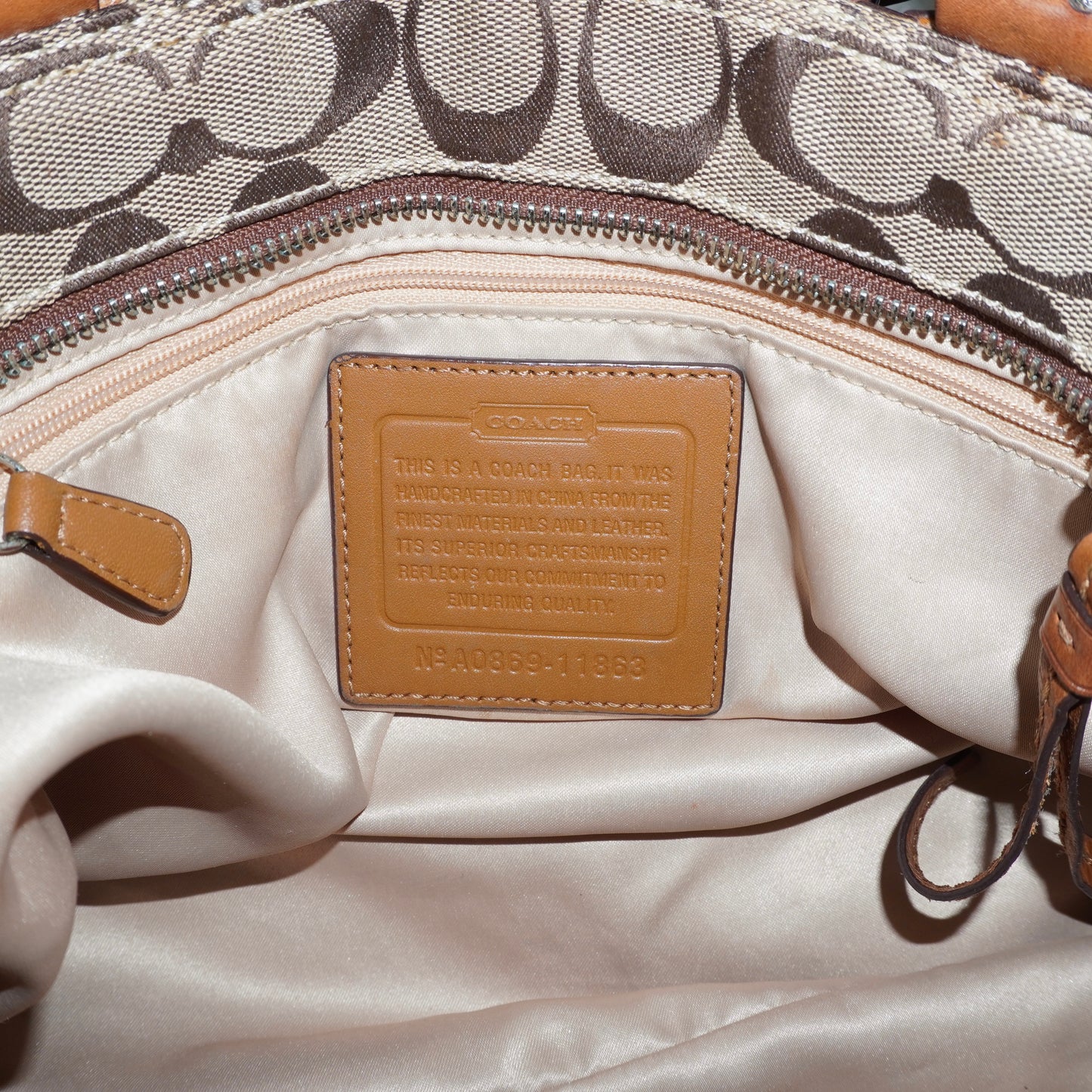Coach Monogram Purse