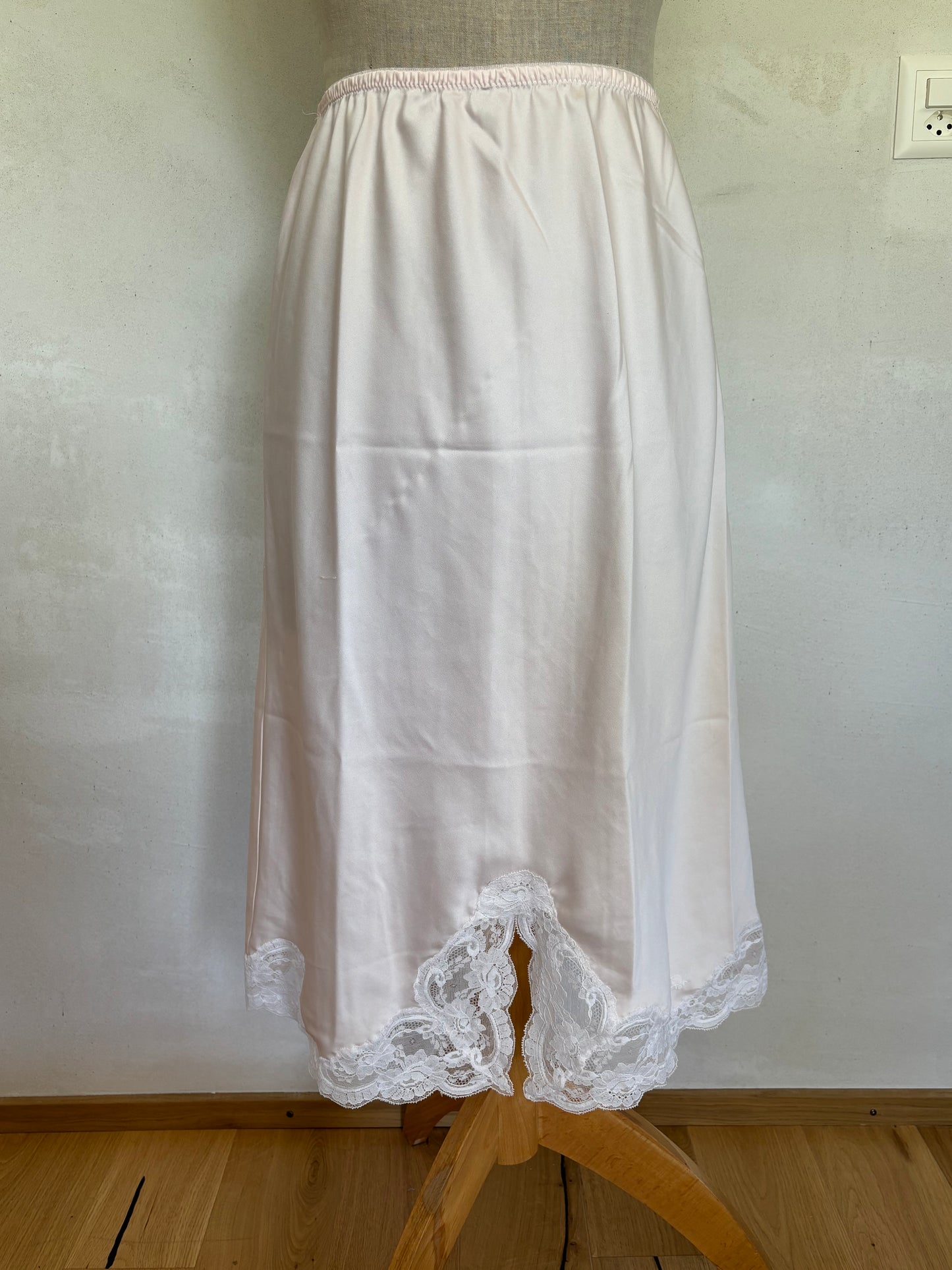 Dior Blush Slip Skirt (M)