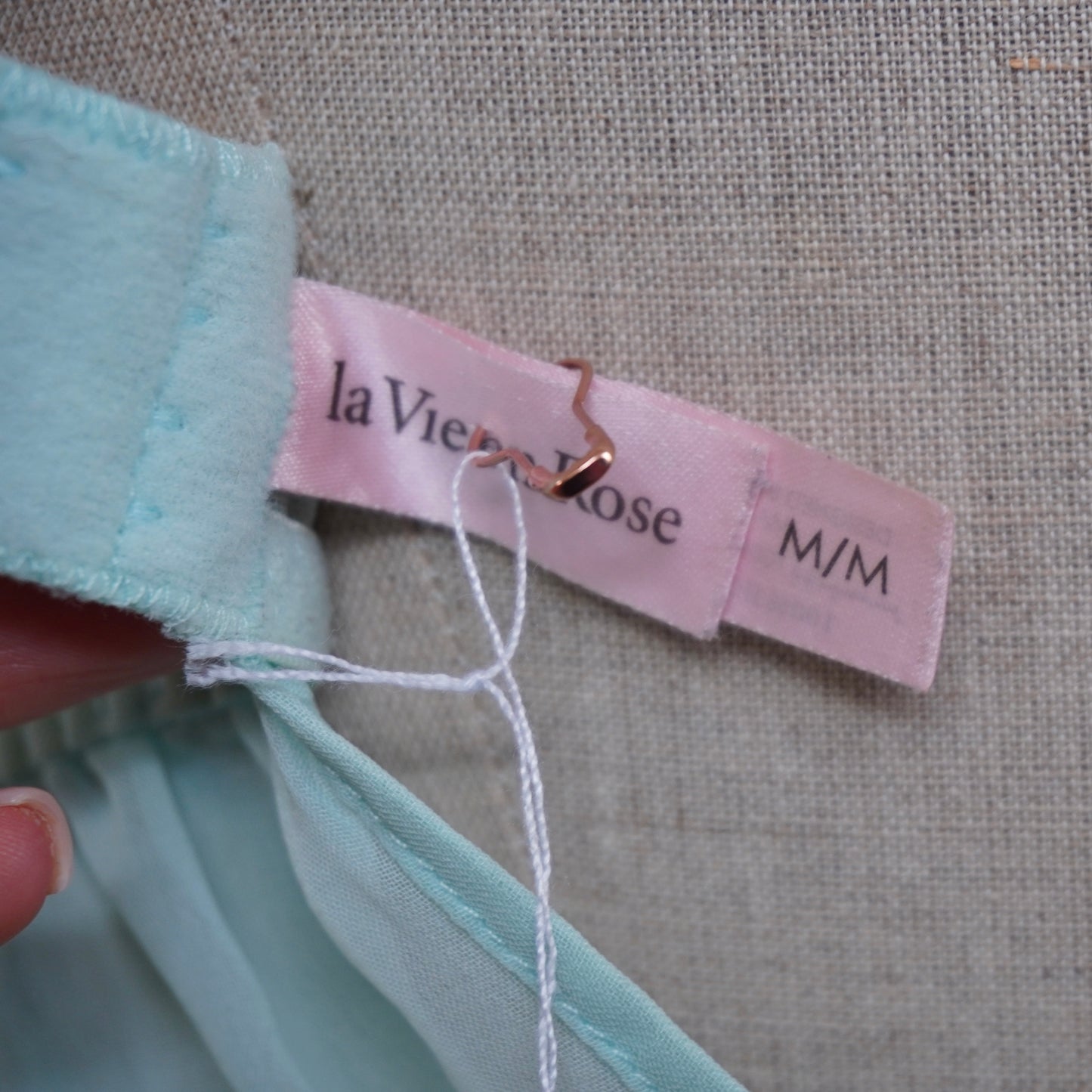 Mint Mesh Babydoll (S)