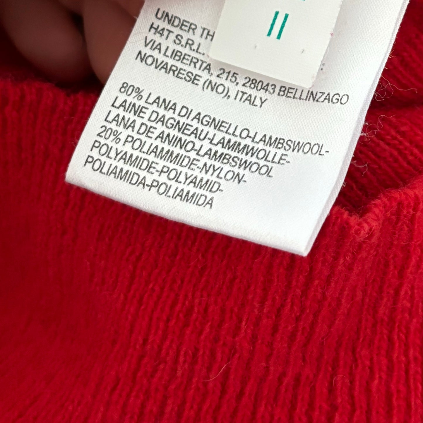 Sergio Tacchini Wool Sweater (S)