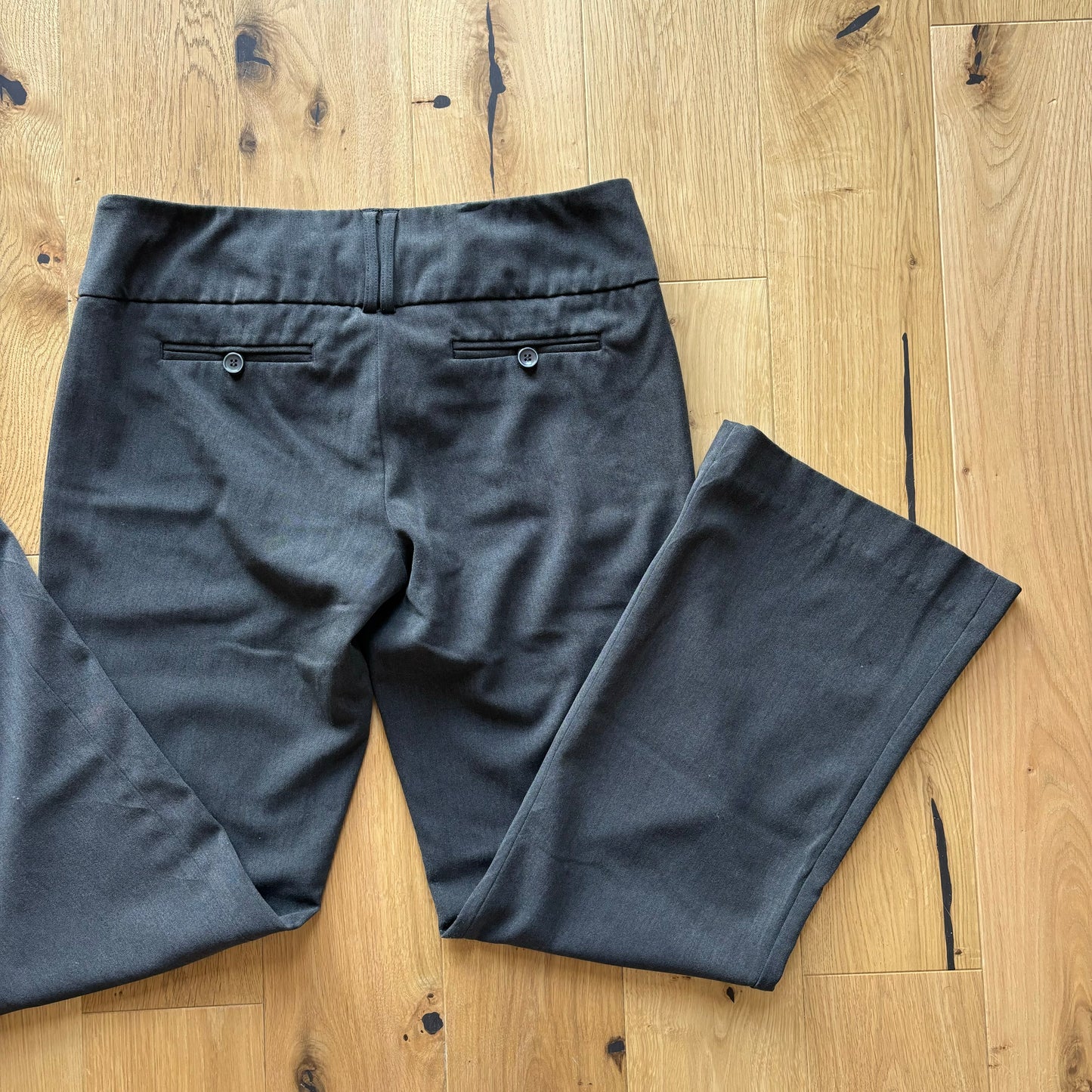 Grey bootcut trousers (eu36)