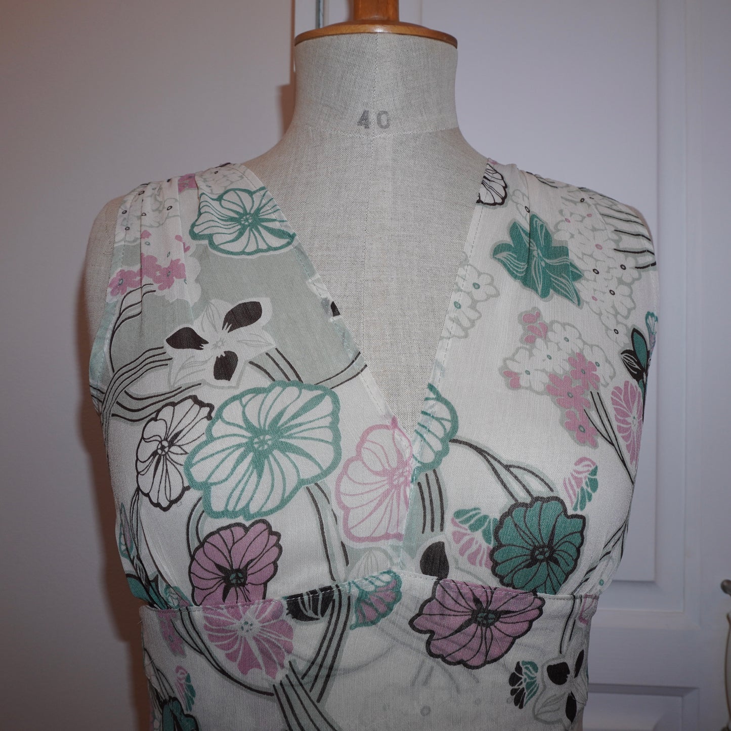 Floral Tie Top (S)