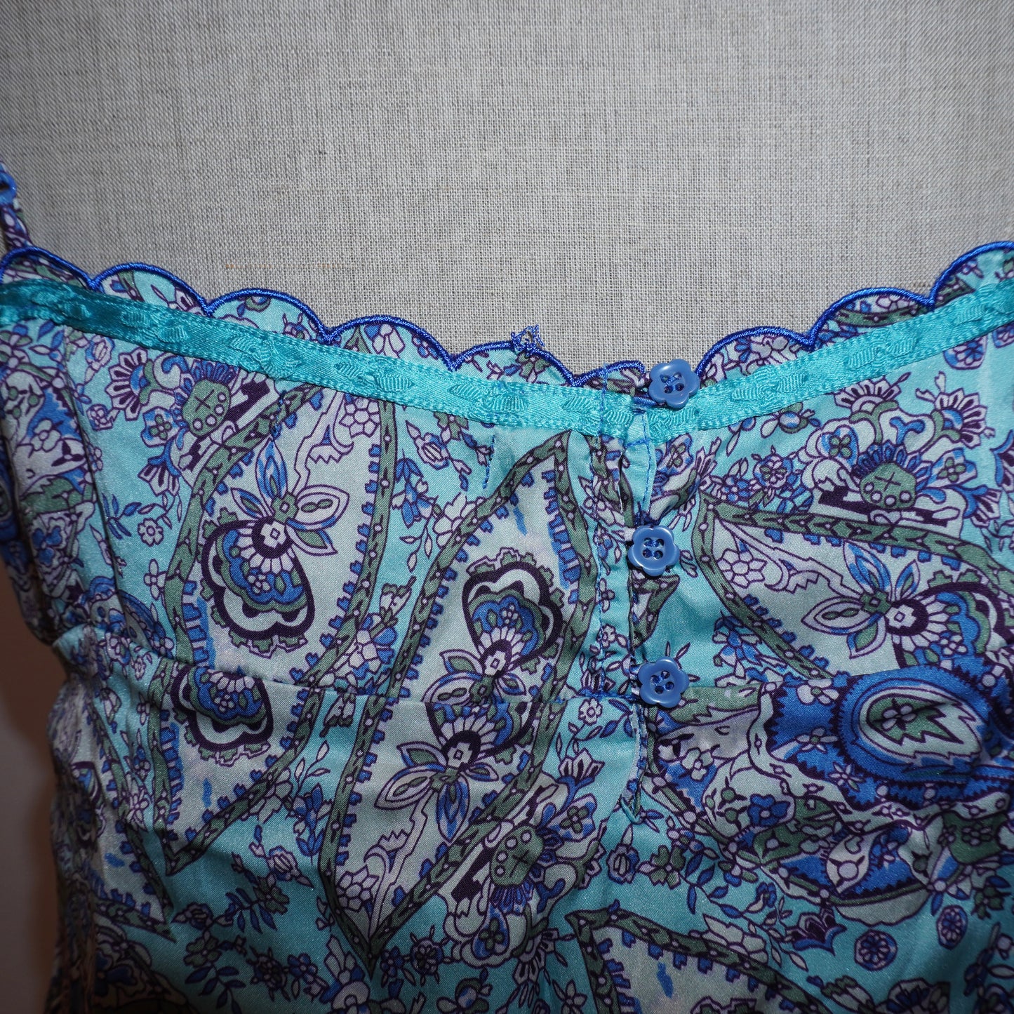 Silk Floral Cami Top (M)