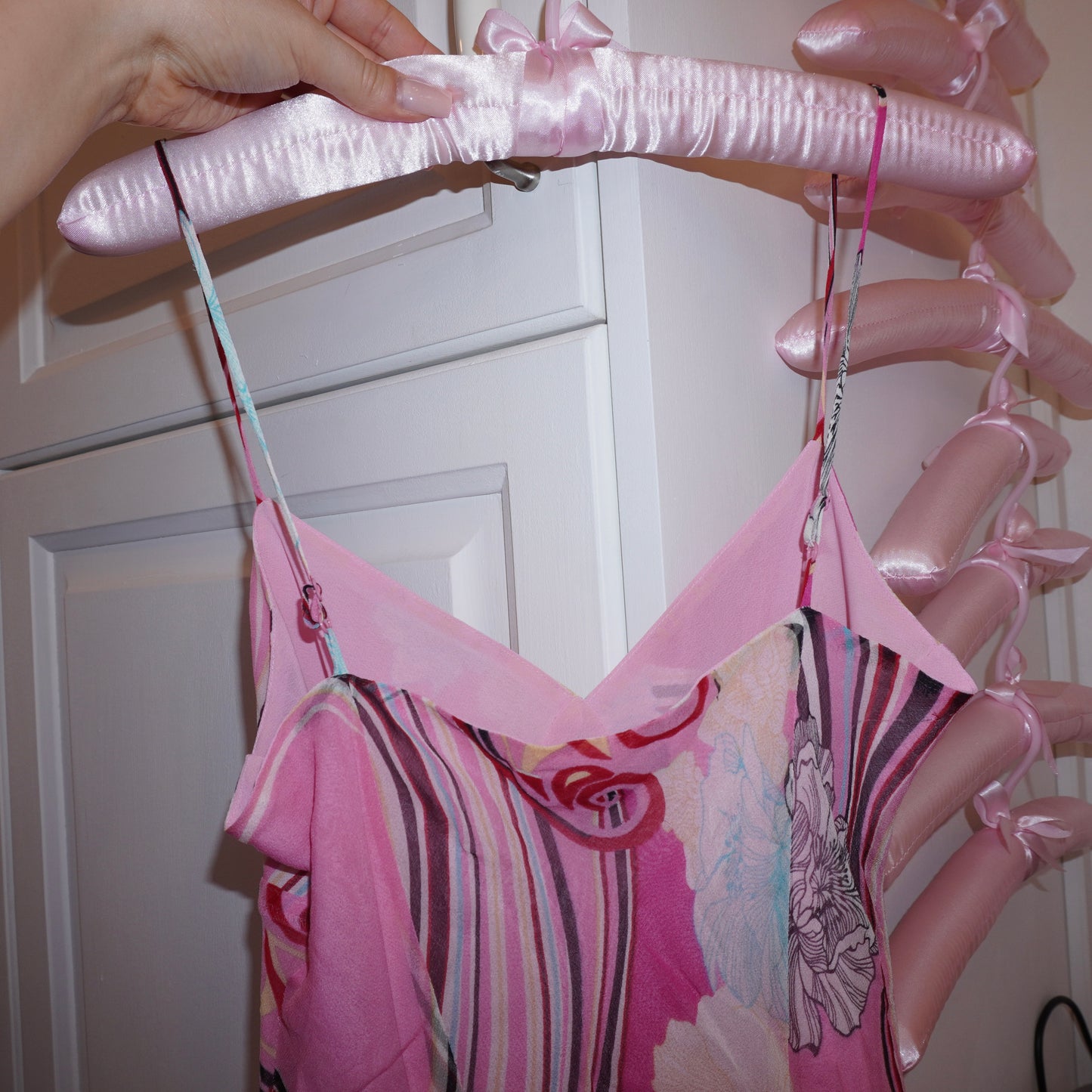 Silk Floral Dress (XS)