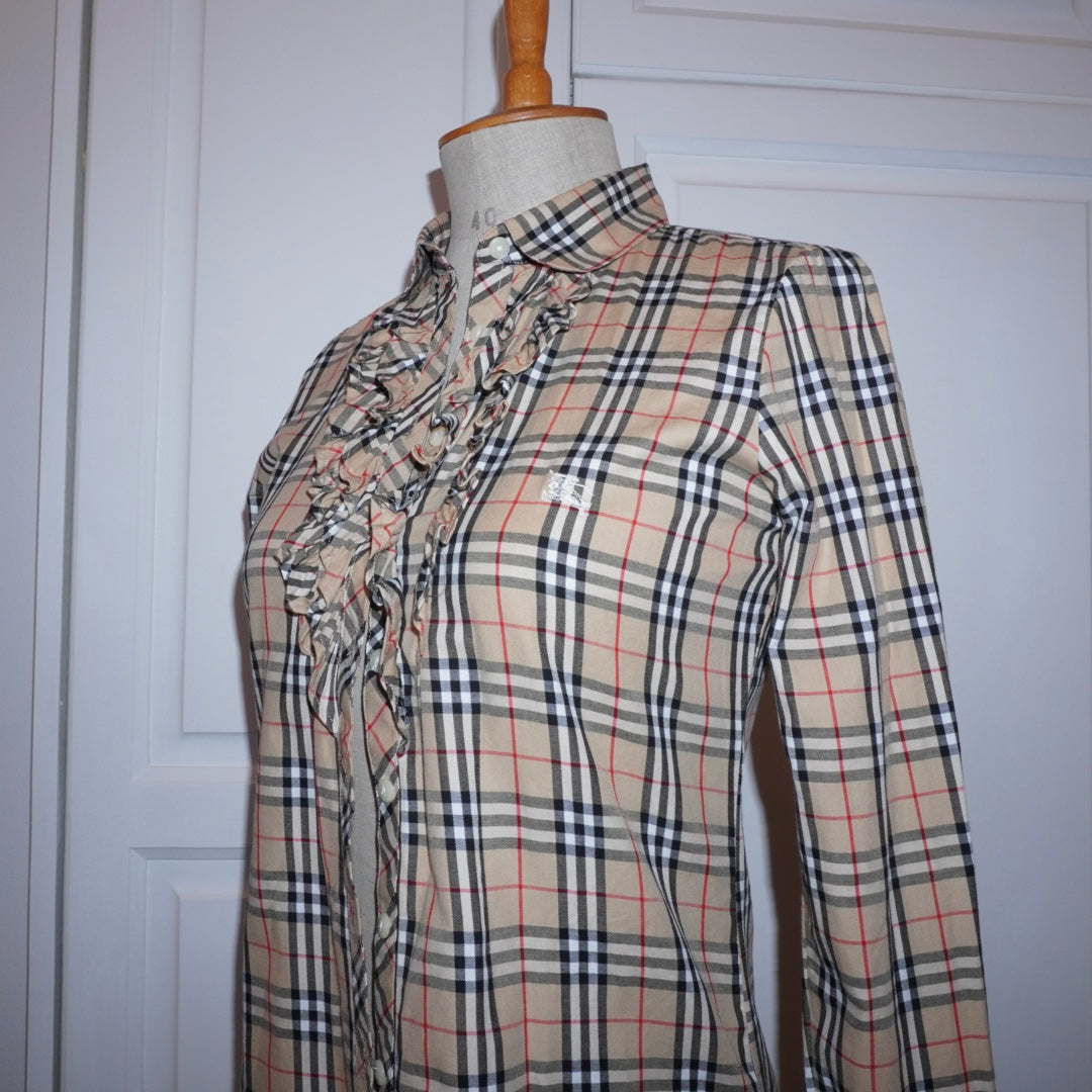 Burberry Novacheck Blouse (S)