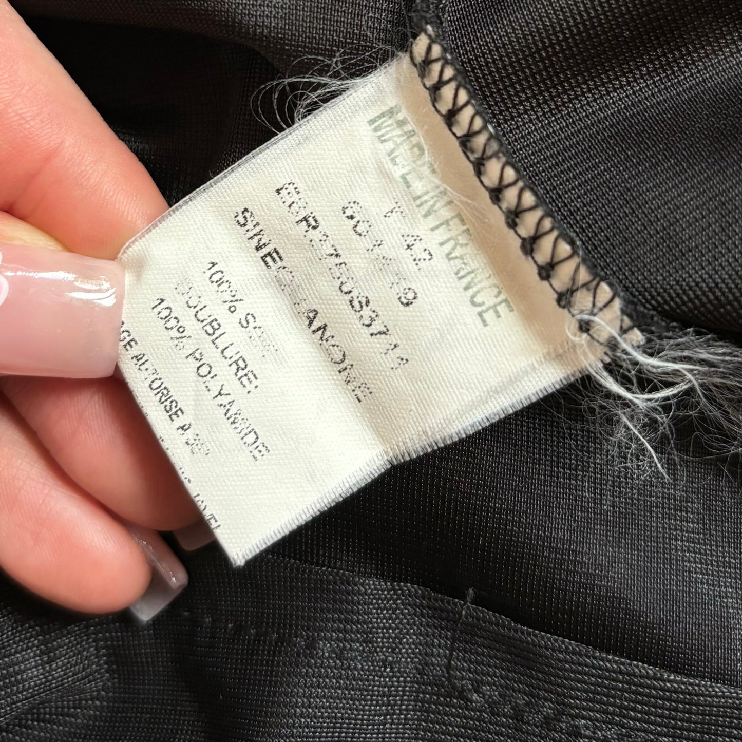 Silk Polkadot Dress (S)