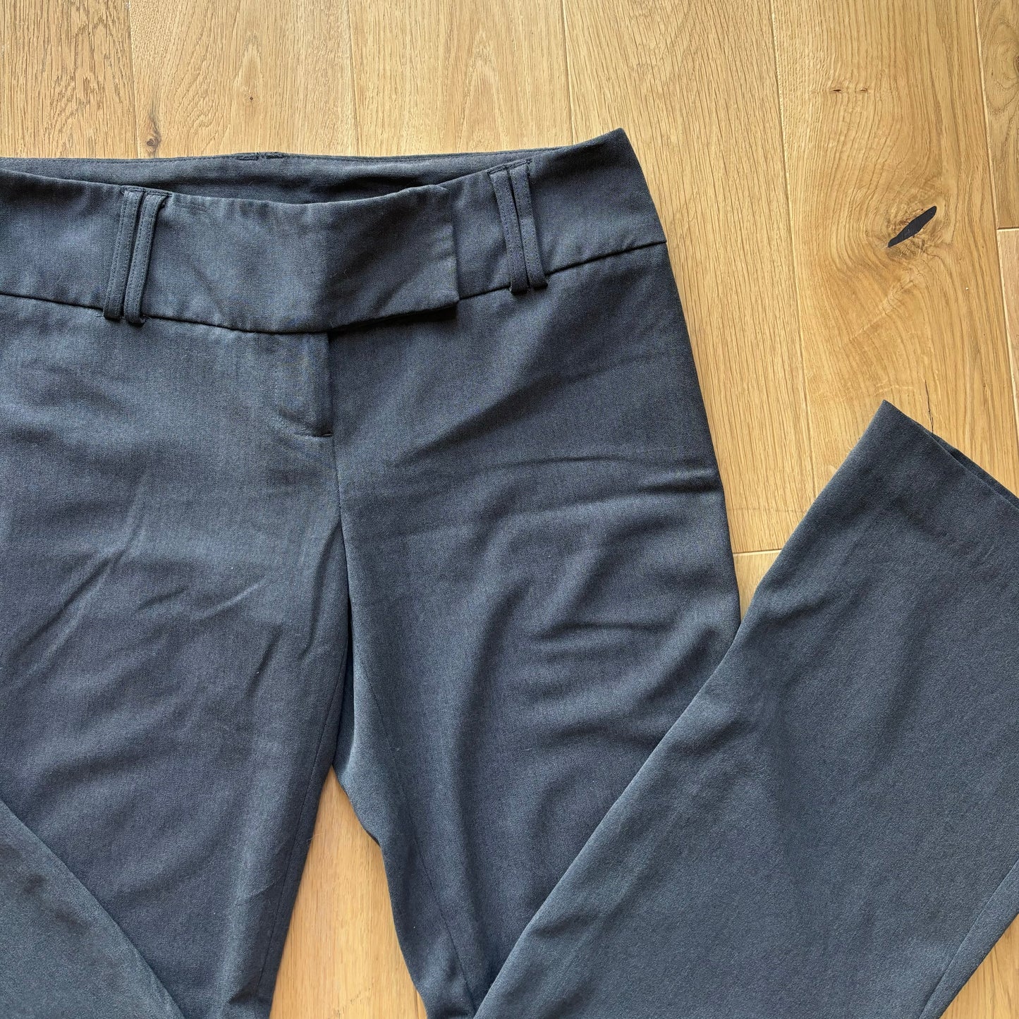 Grey bootcut trousers (eu36)