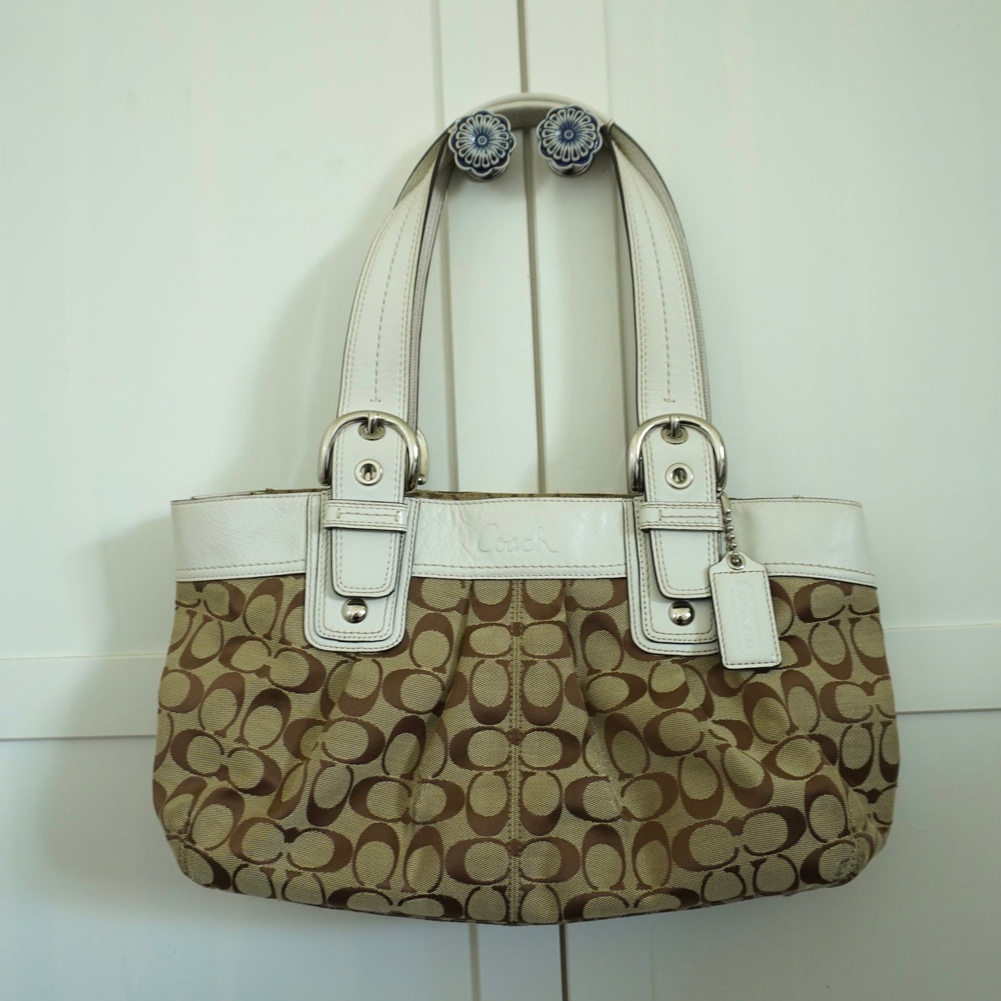 Coach Monogram Tote Purse