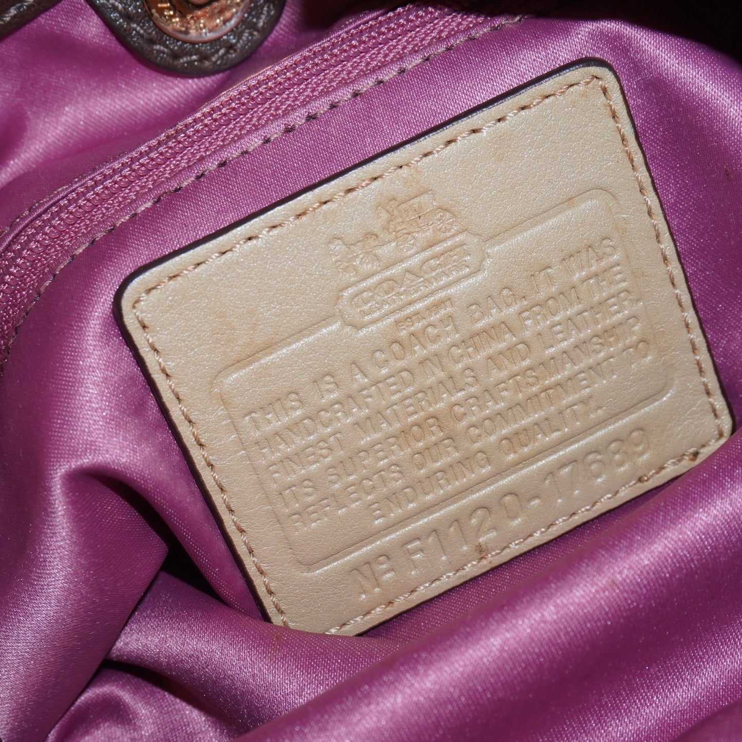 Coach Monogram Purse