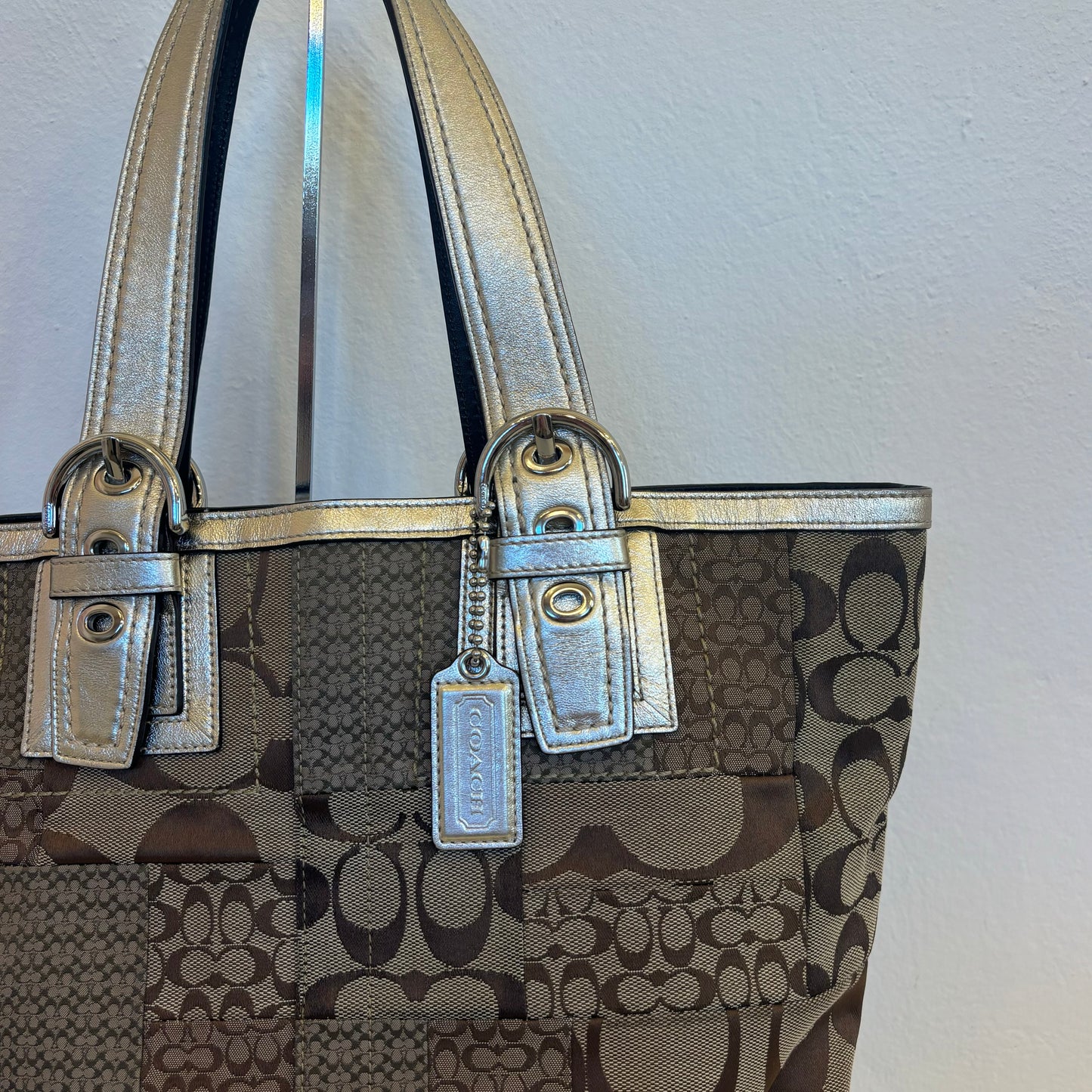 Coach Monogram Tote Purse