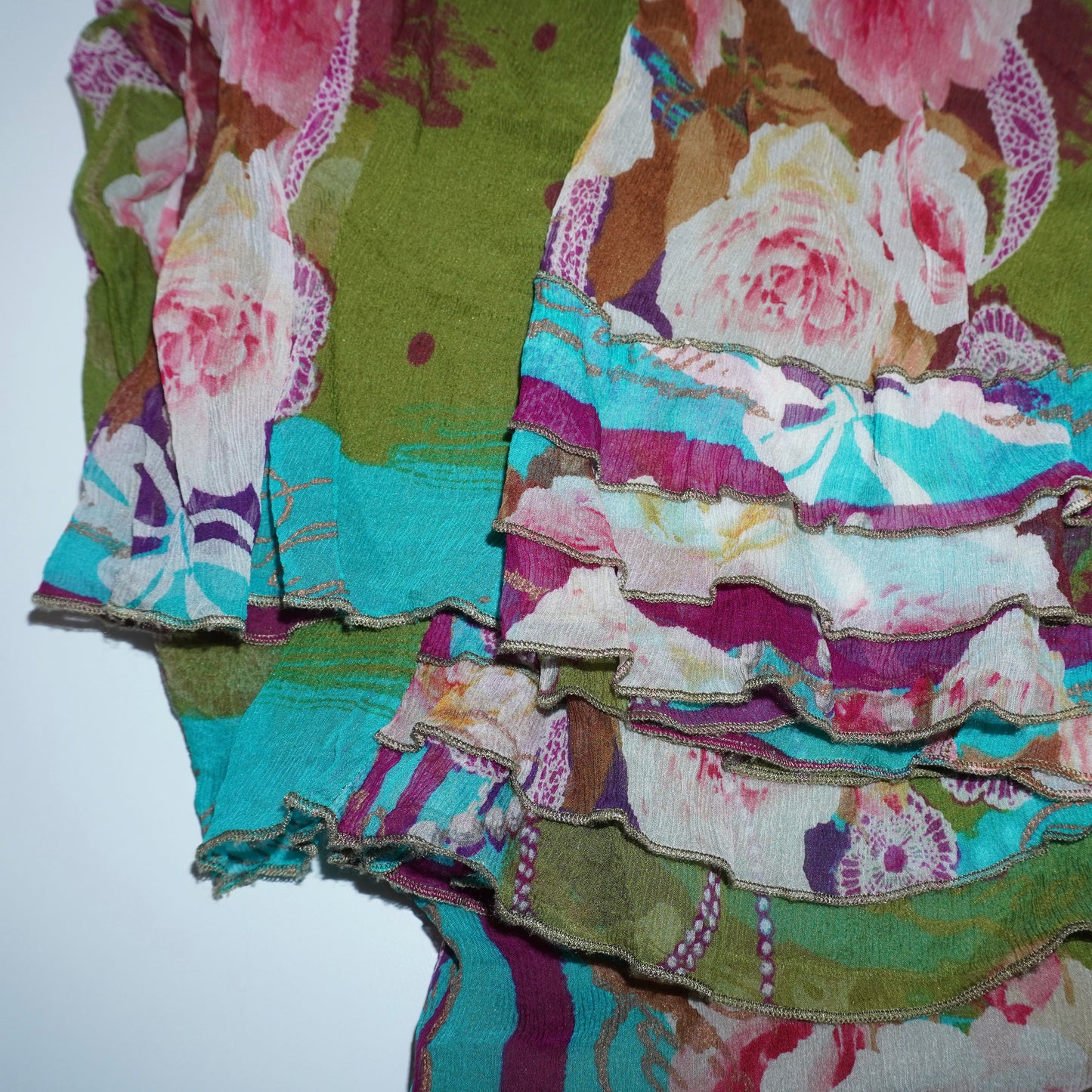 Blumarine Silk Skirt (S)