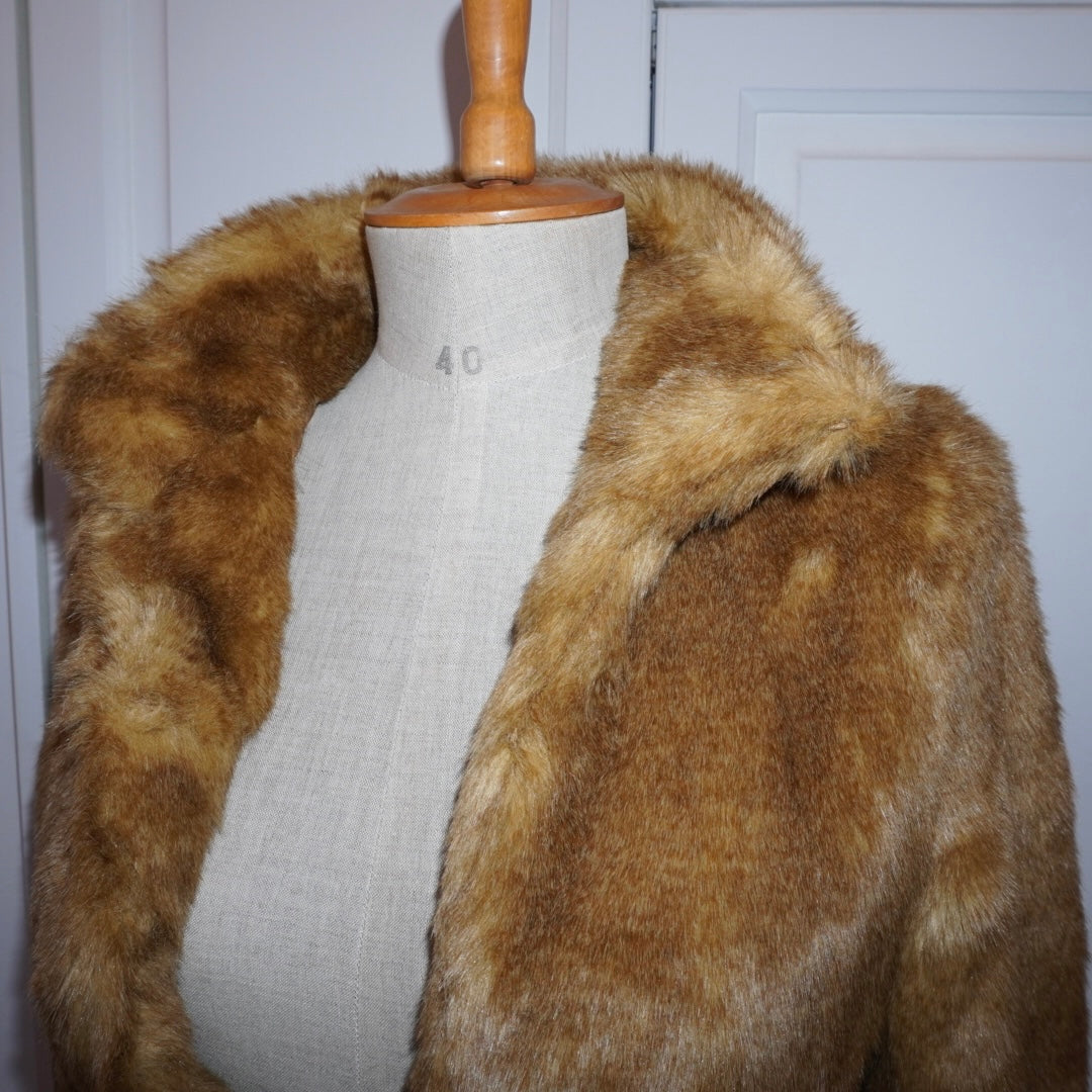 Faux Fur Jacket (XS)