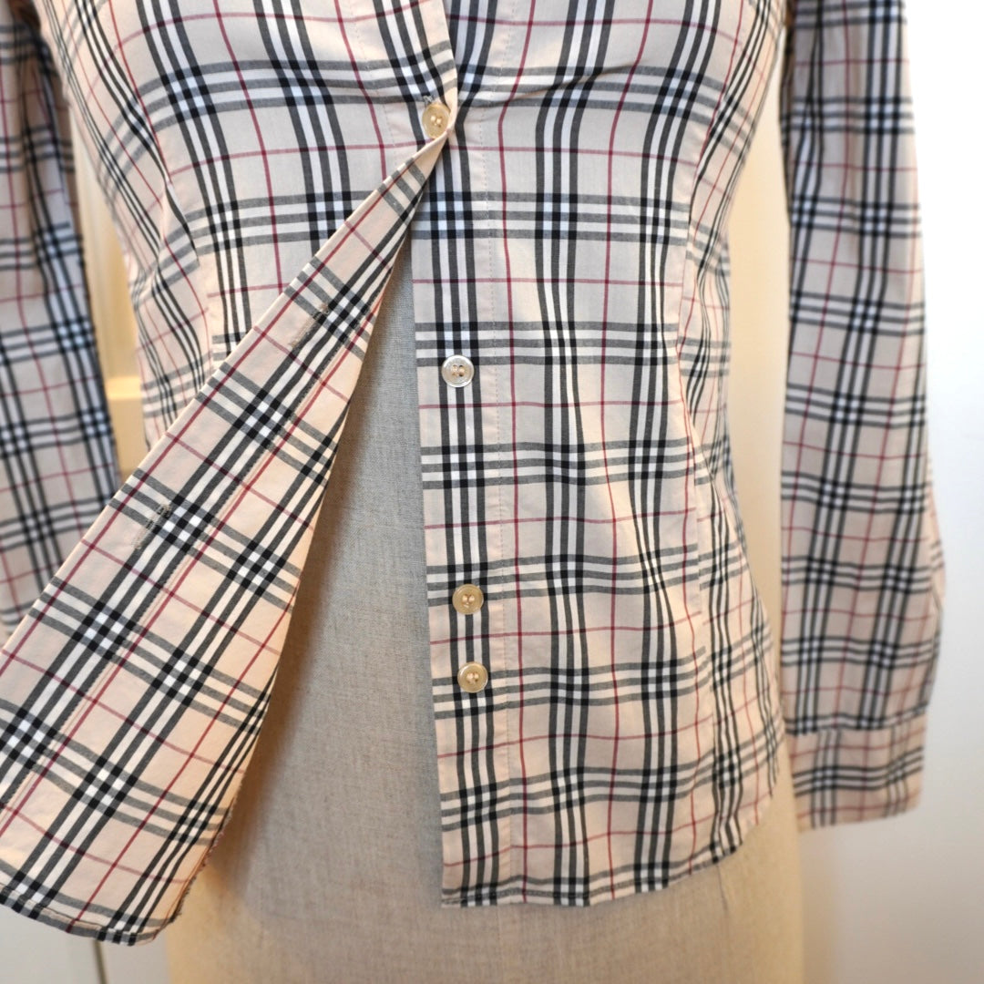Burberry Novacheck Blouse (XS)