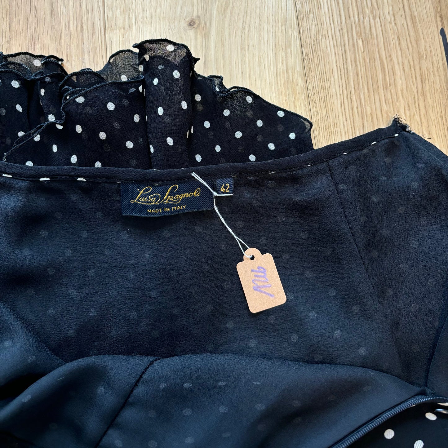 Ruffle Polkadot Skirt (S)