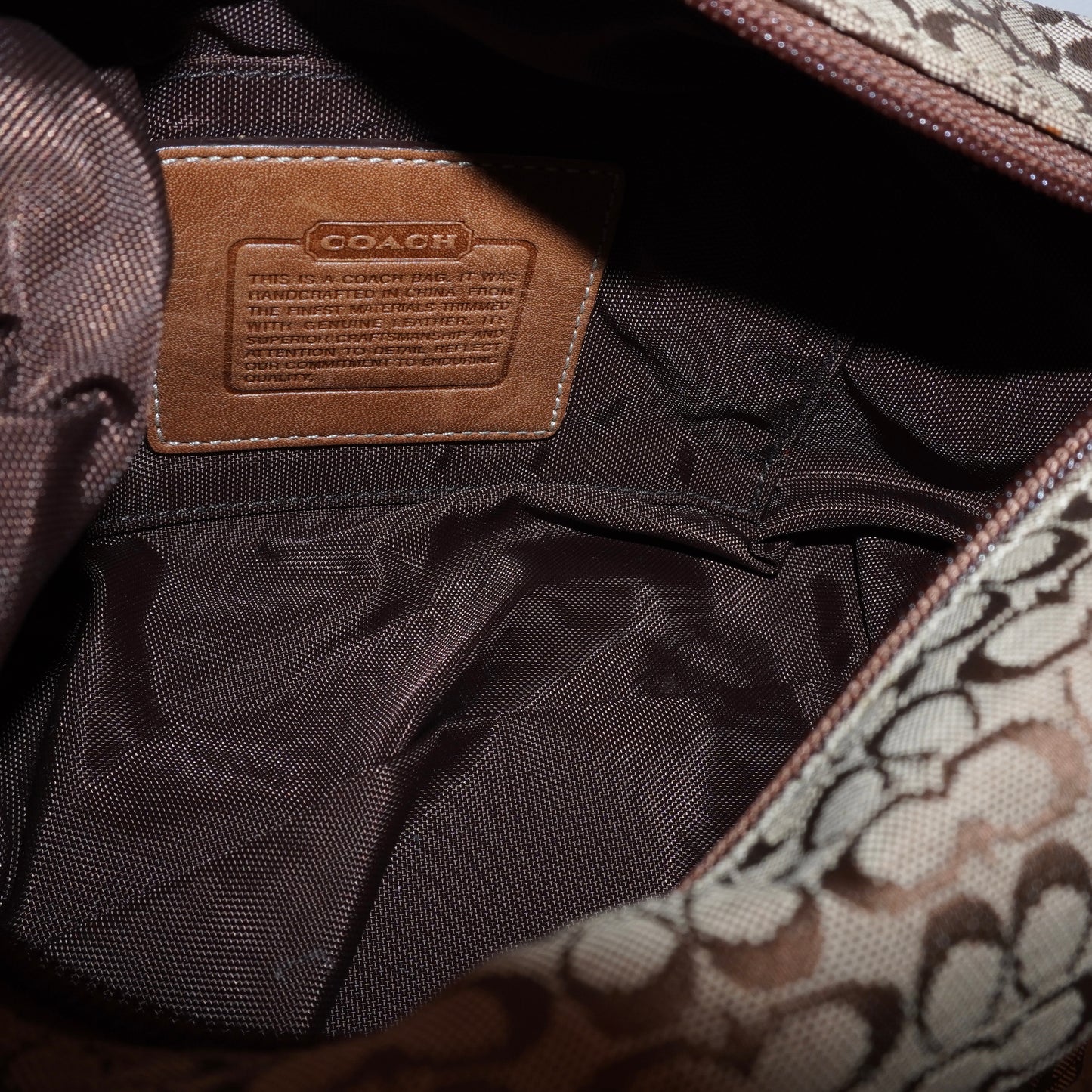 Coach Monogram Purse