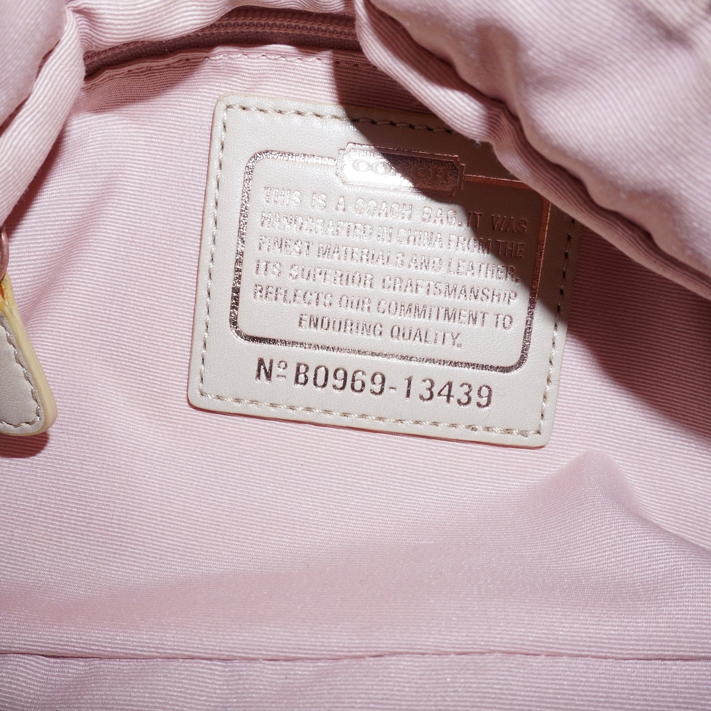 Coach Monogram Purse