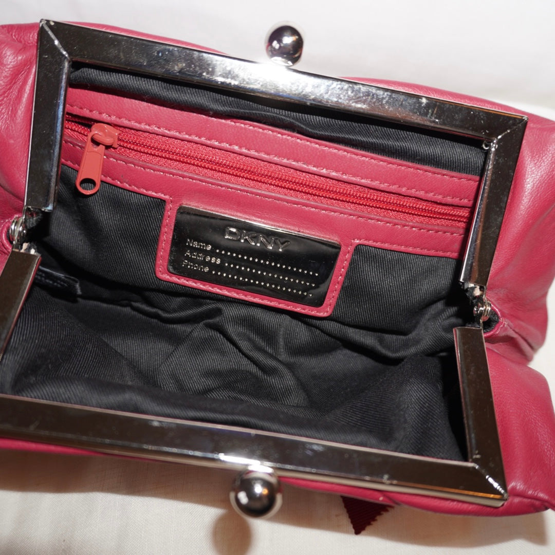 DKNY Leather Clutch