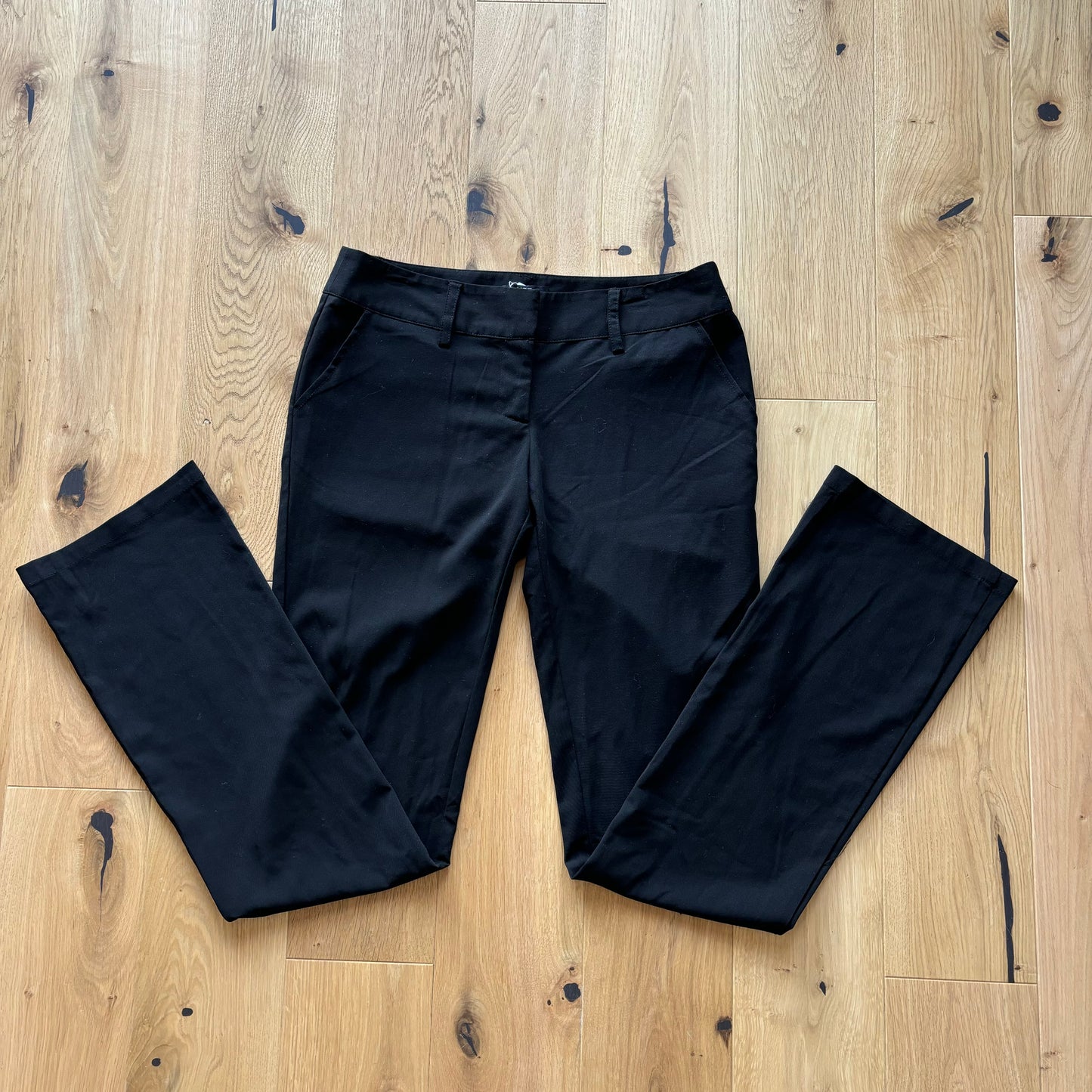 Black bootcut trousers (eu36)