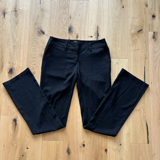Black bootcut trousers (eu36)
