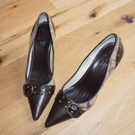 Coach Monogram Heels (39)