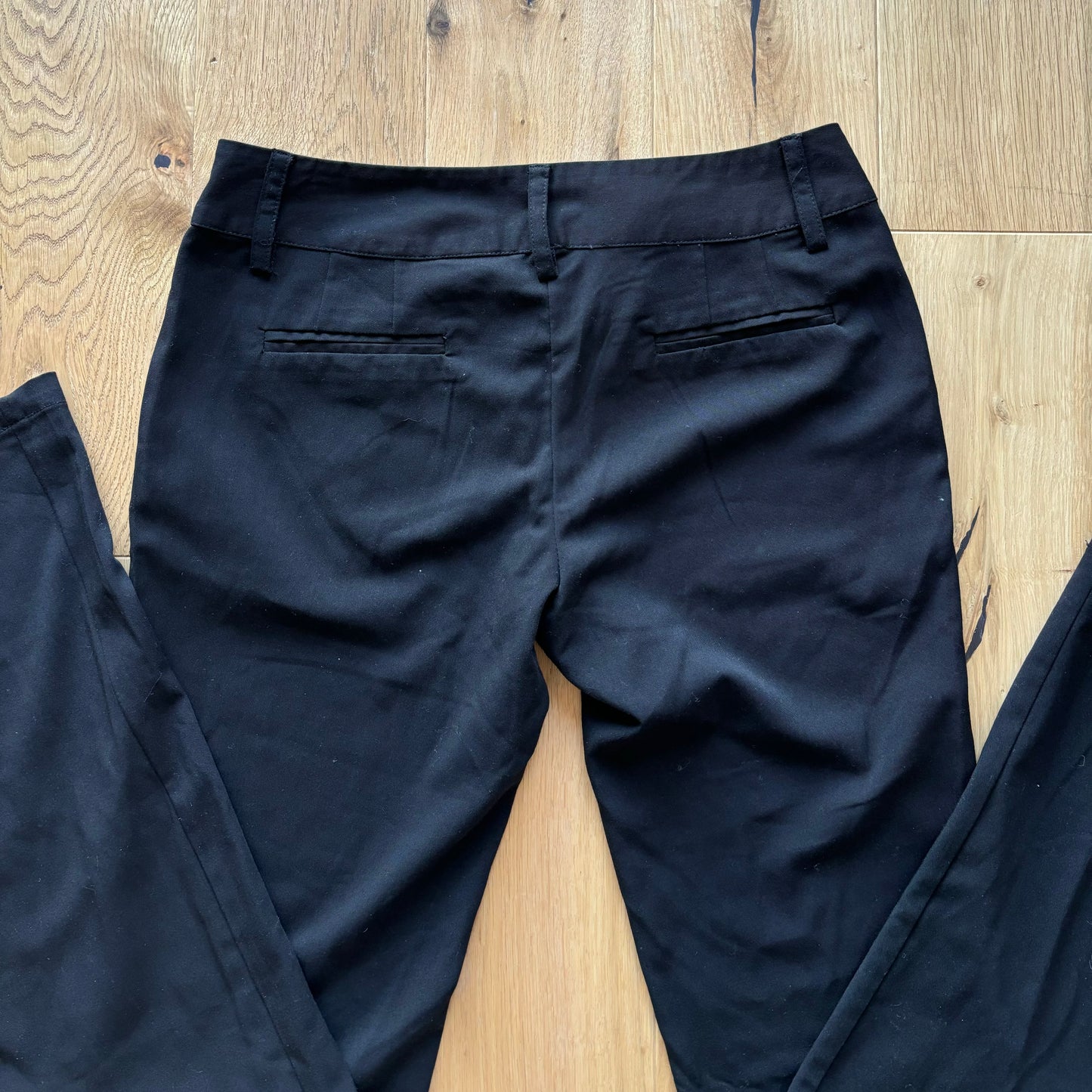 Black bootcut trousers (eu36)