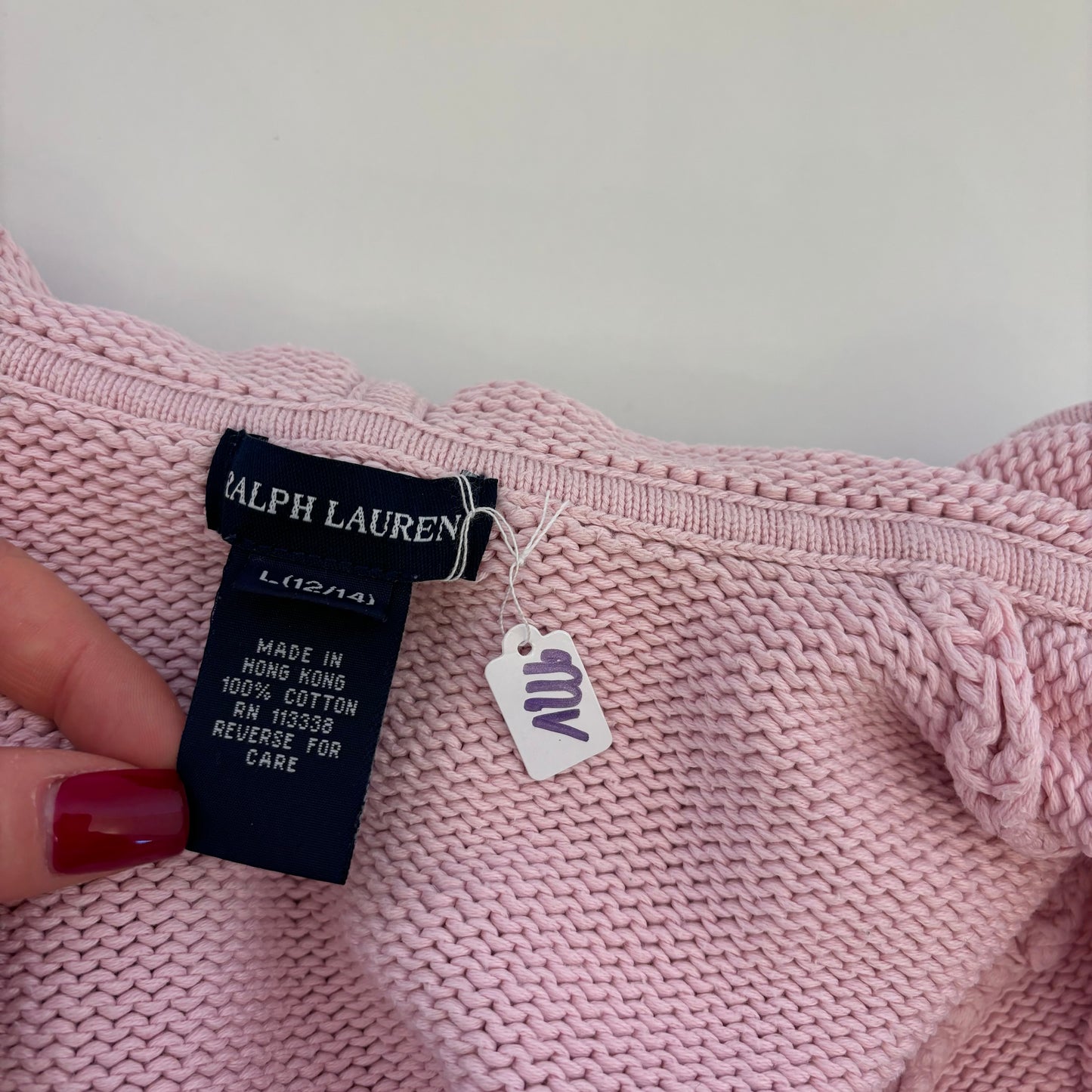 Ralph Lauren Knit Jacket (XS)