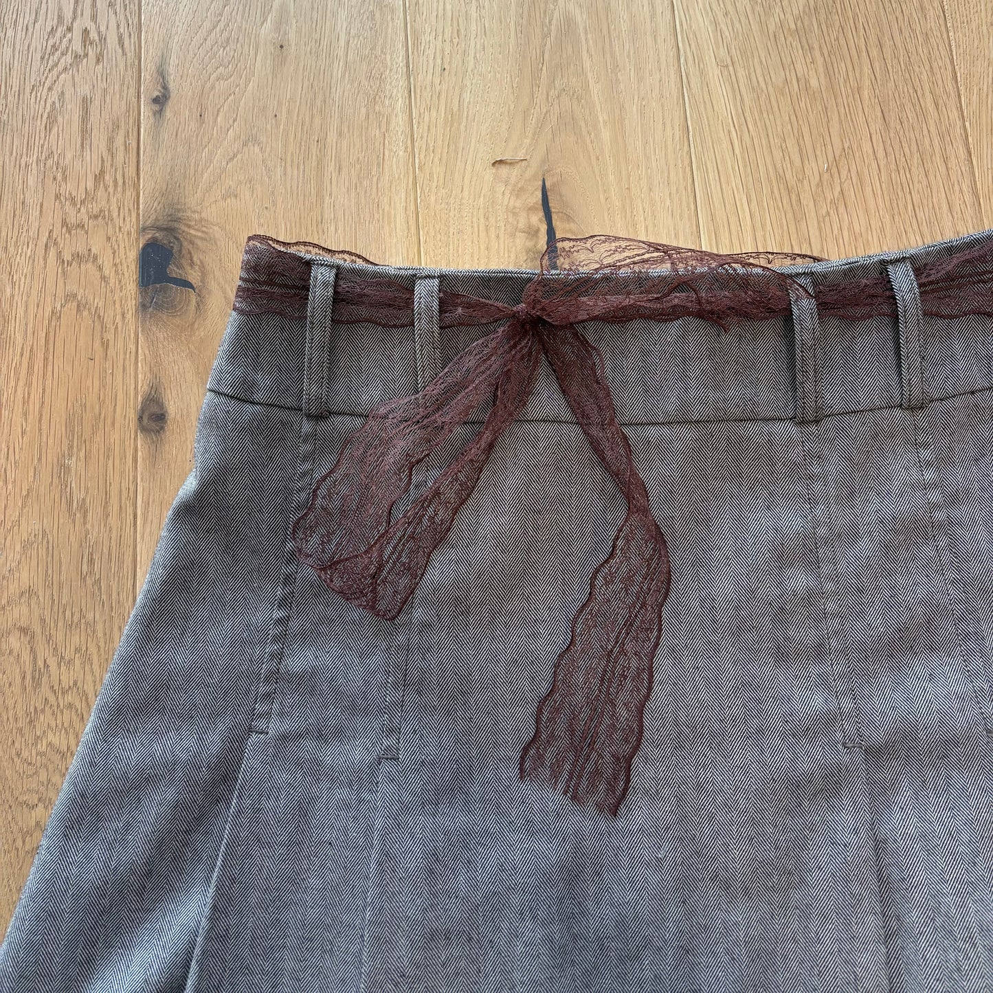 Herringbone Skirt (S)