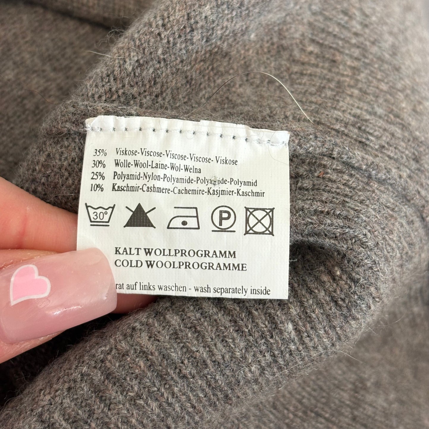 Wool Bow Cardigan (S)