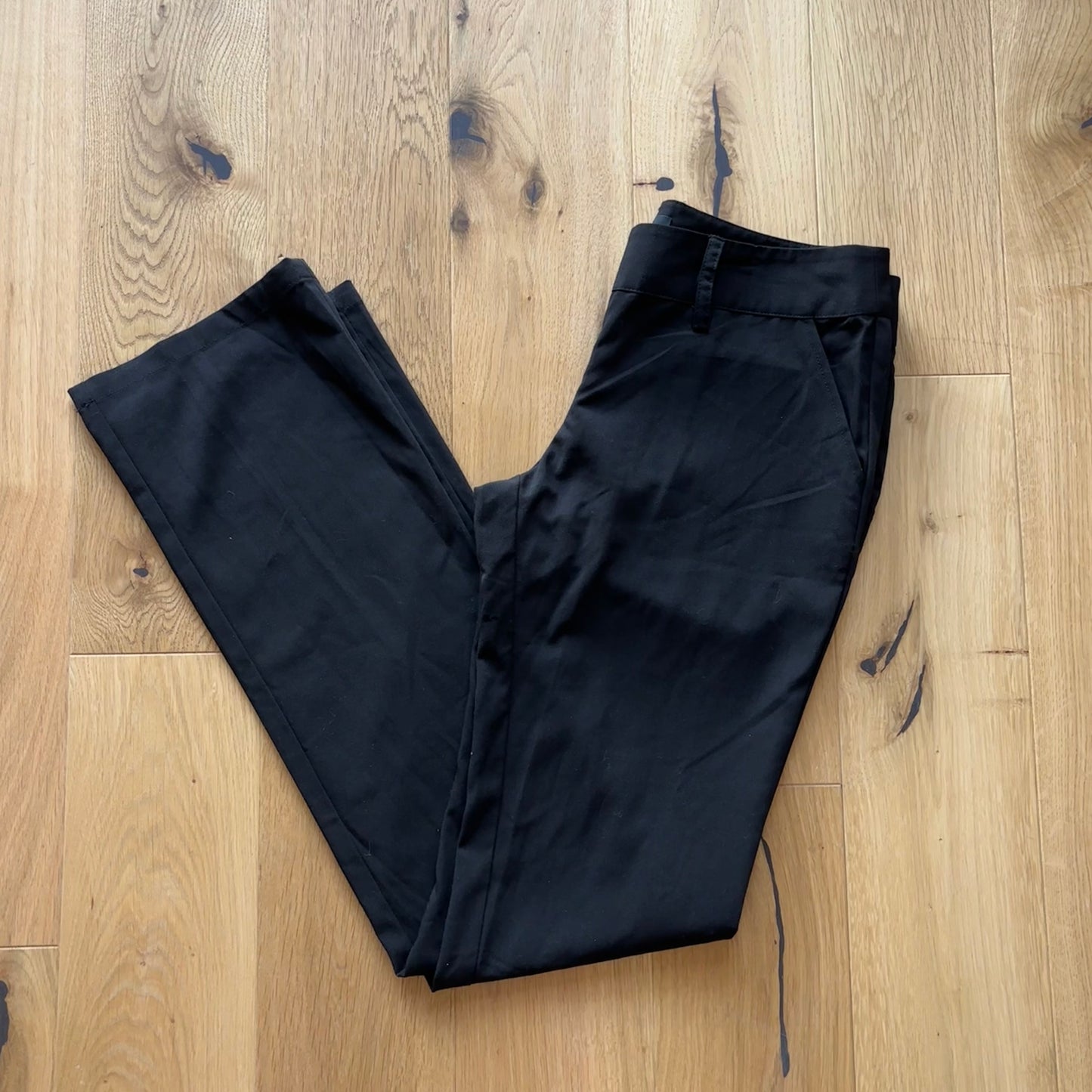 Black bootcut trousers (eu36)