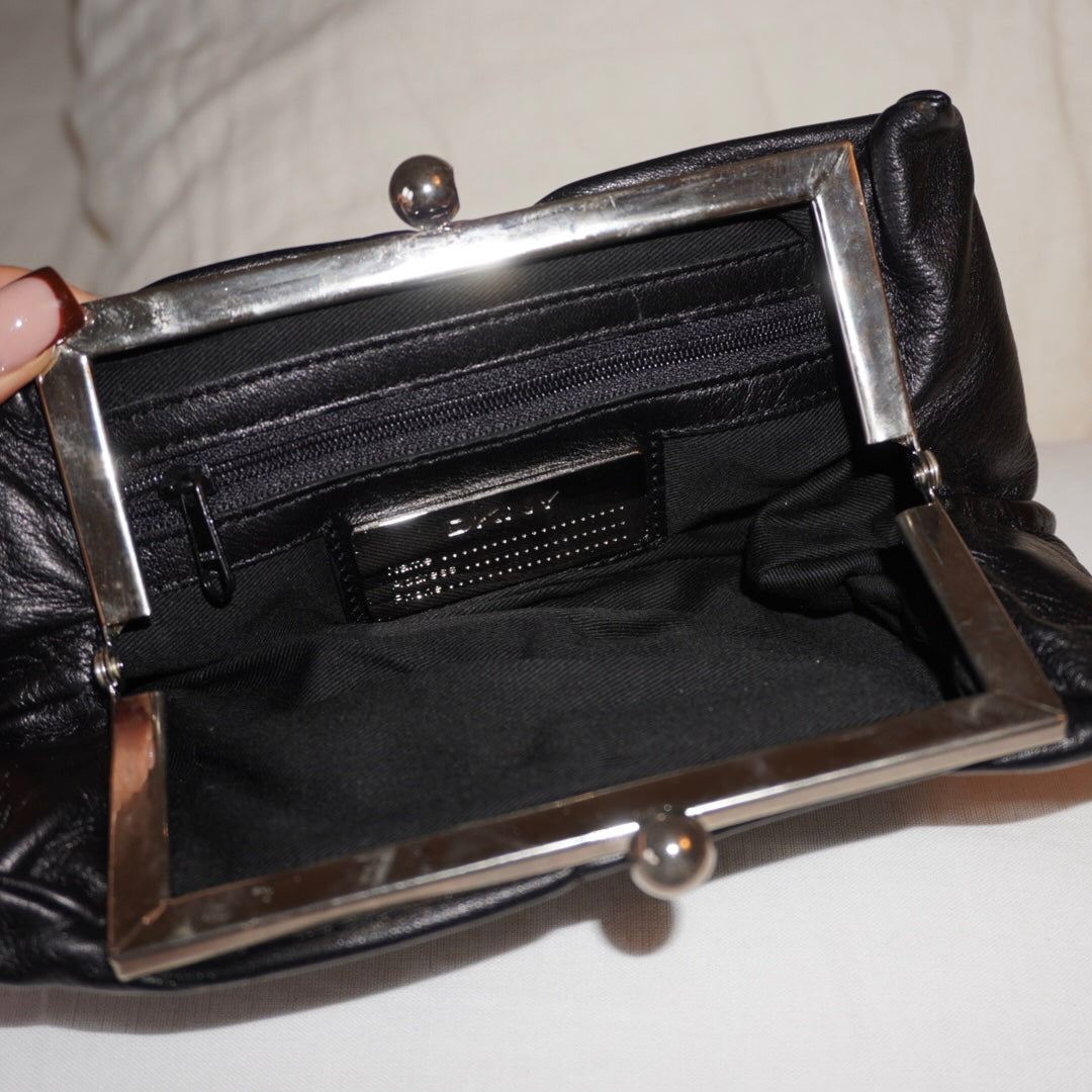 DKNY Leather Clutch