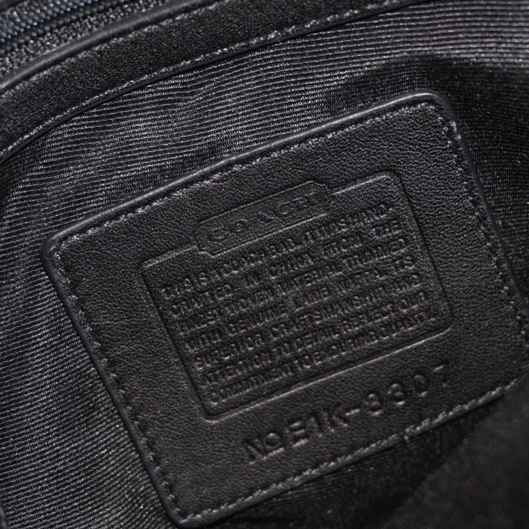 Coach Wool Monogram Purse