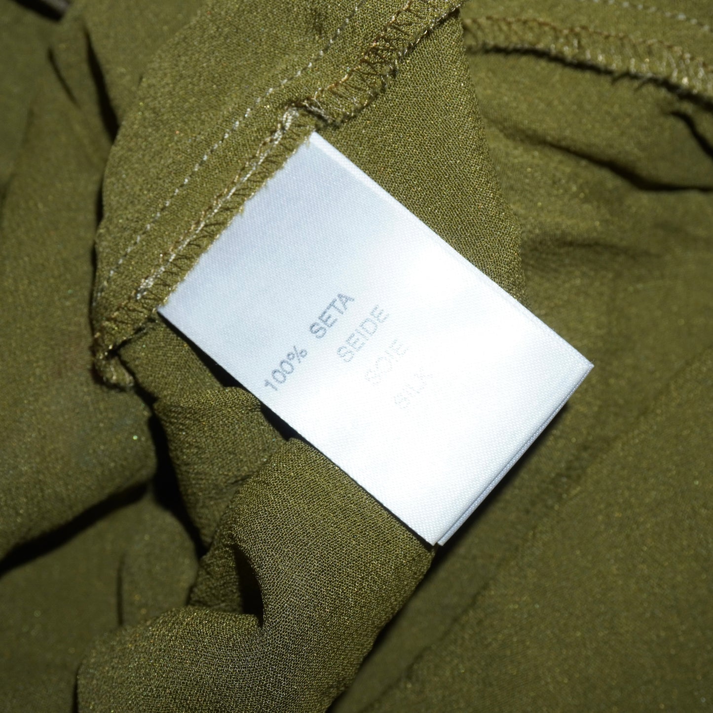 Blumarine Silk Skirt (S)