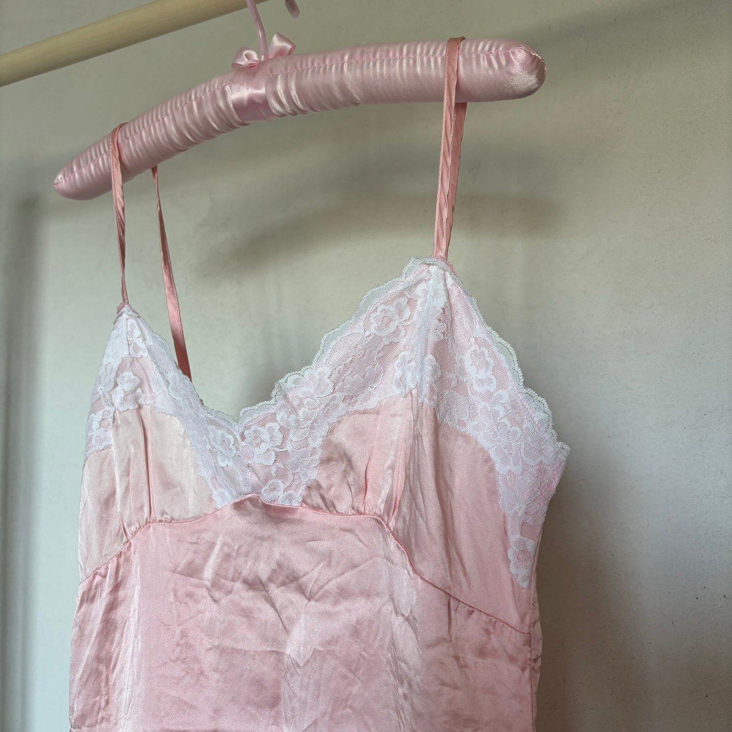 Silk lace cami (S)
