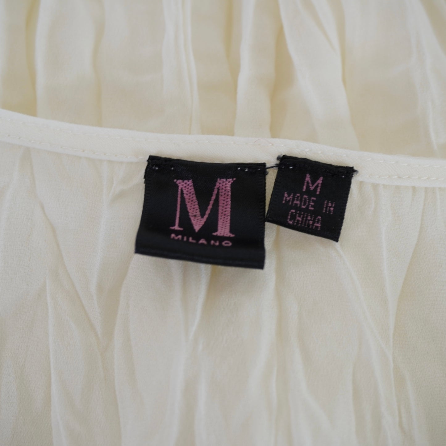 Ruffle Pleated Blouse (L)
