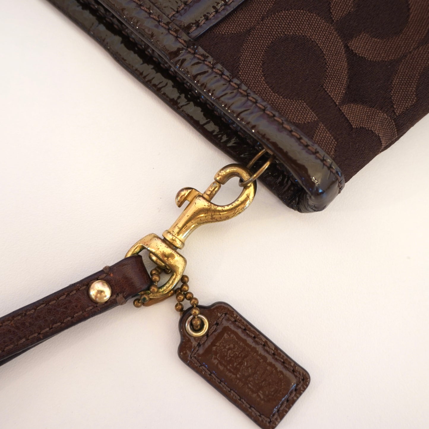 Coach Monogram Pouch