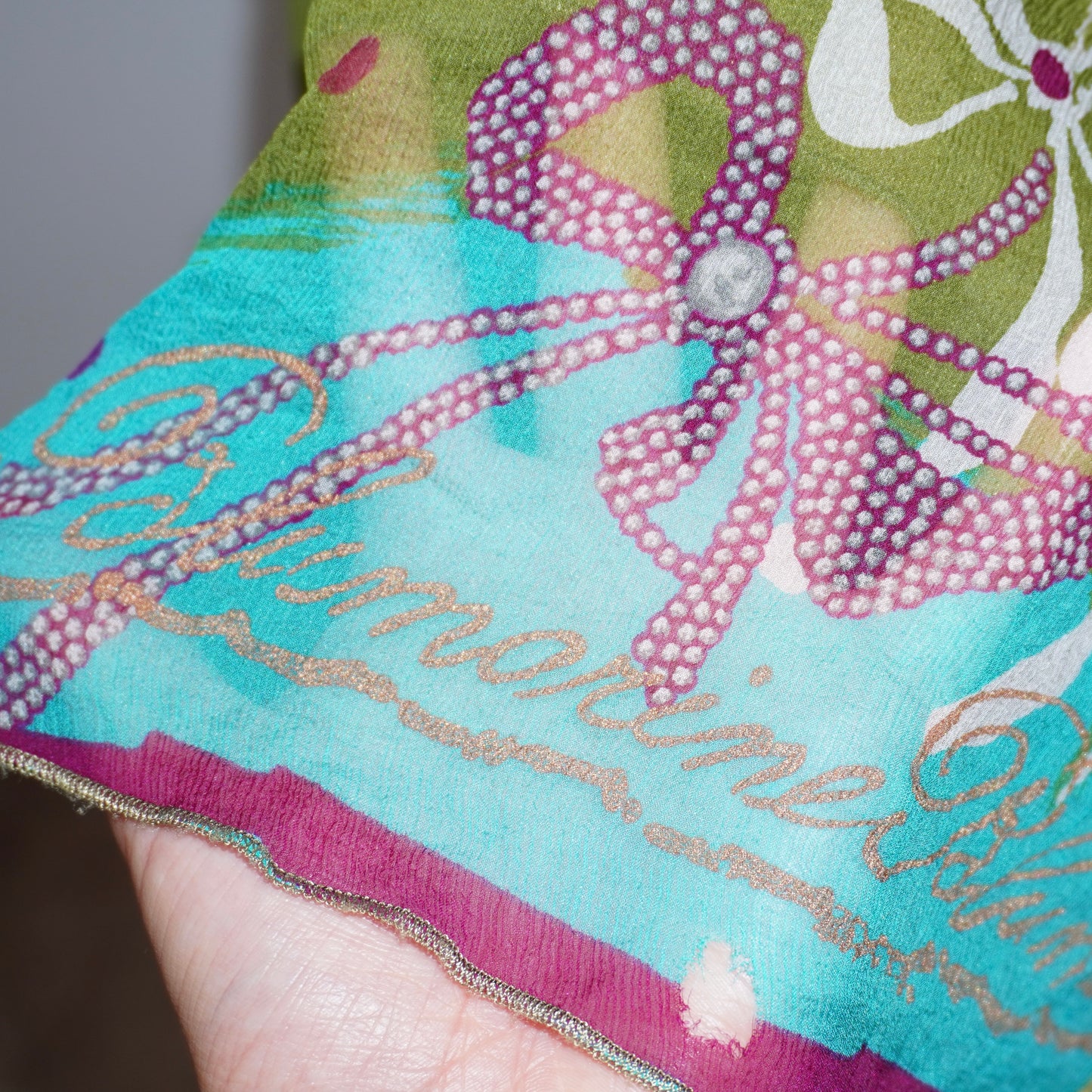 Blumarine Silk Skirt (S)