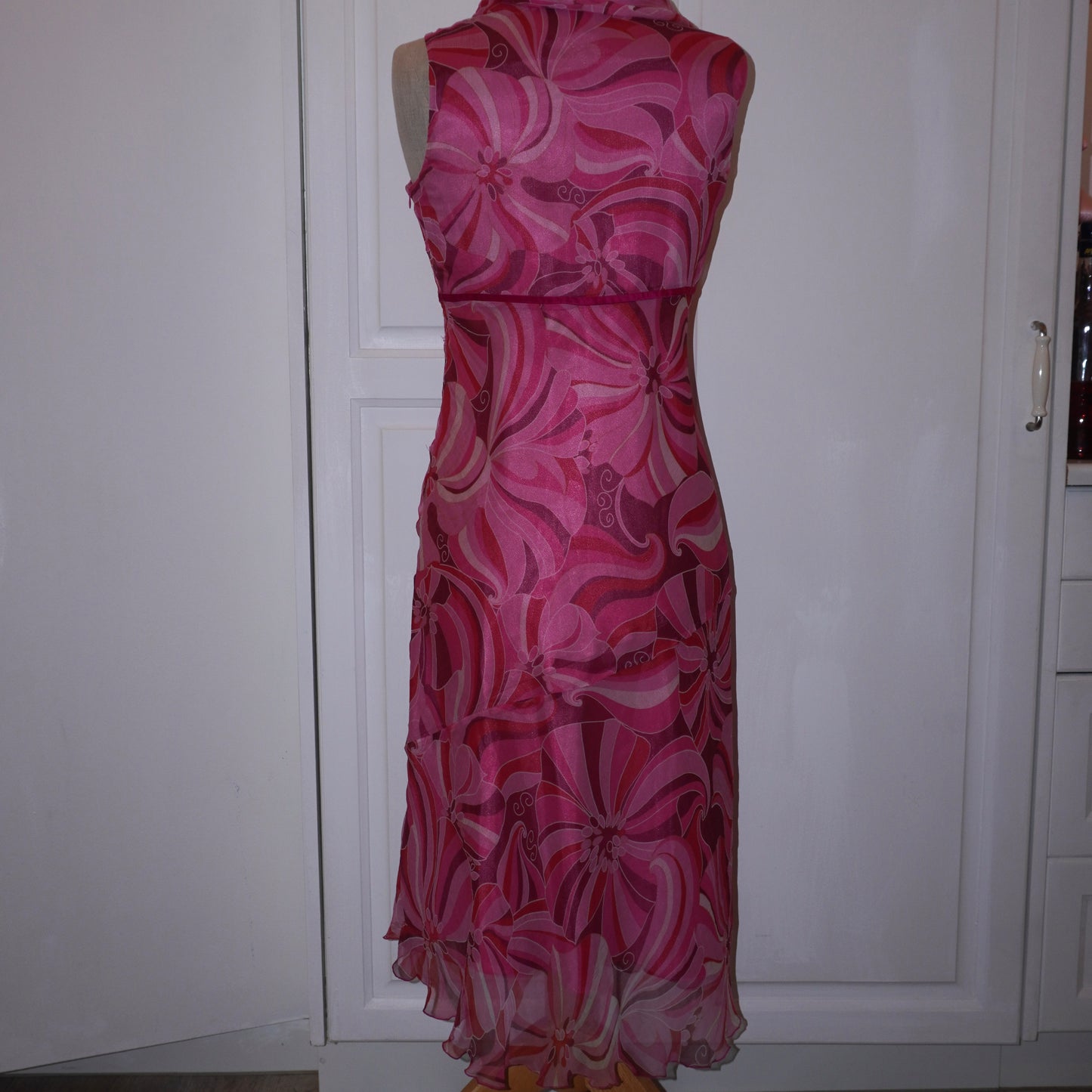 Silk Swirl Dress (S)