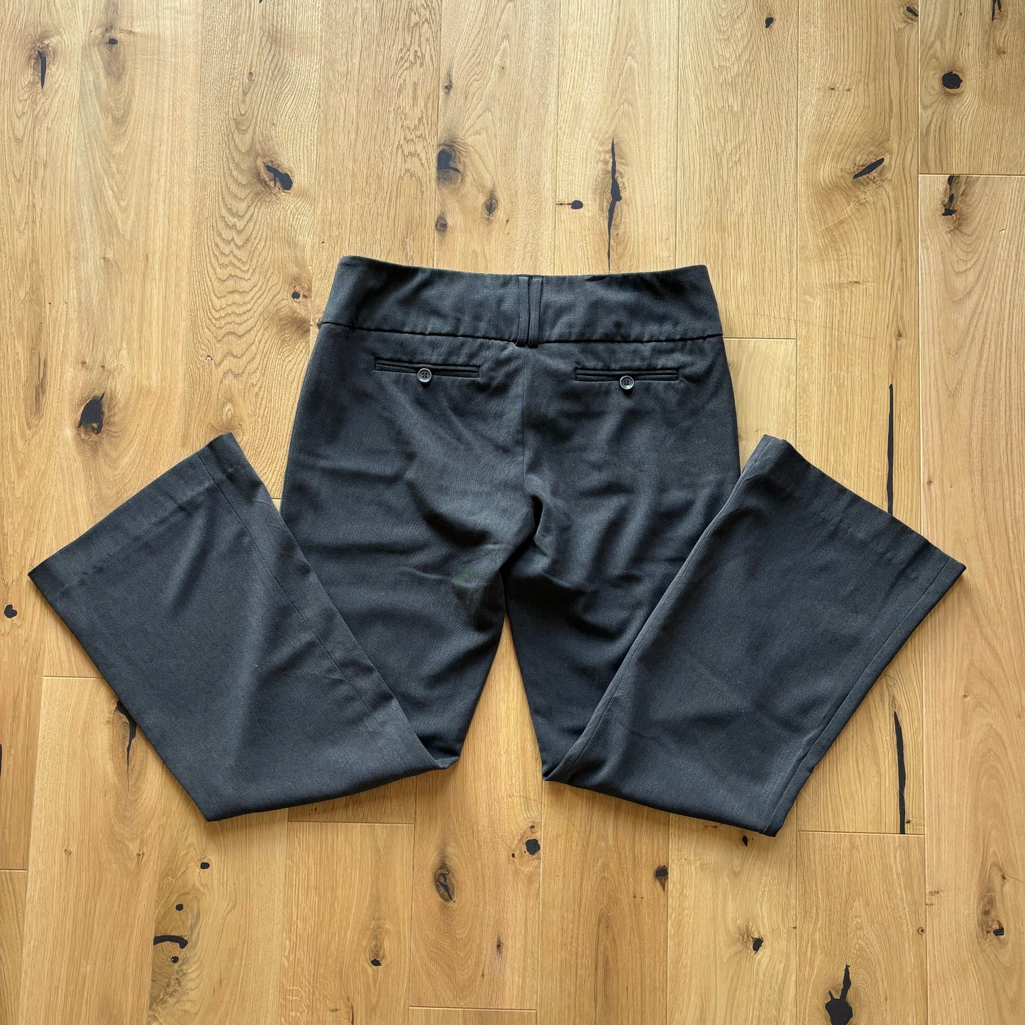 Grey bootcut trousers (eu36)